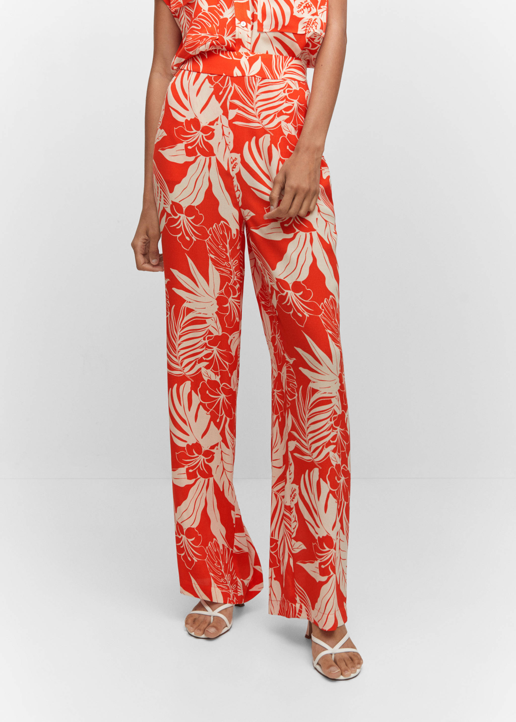 Pantalón fluido estampado - Detalle del artículo 6