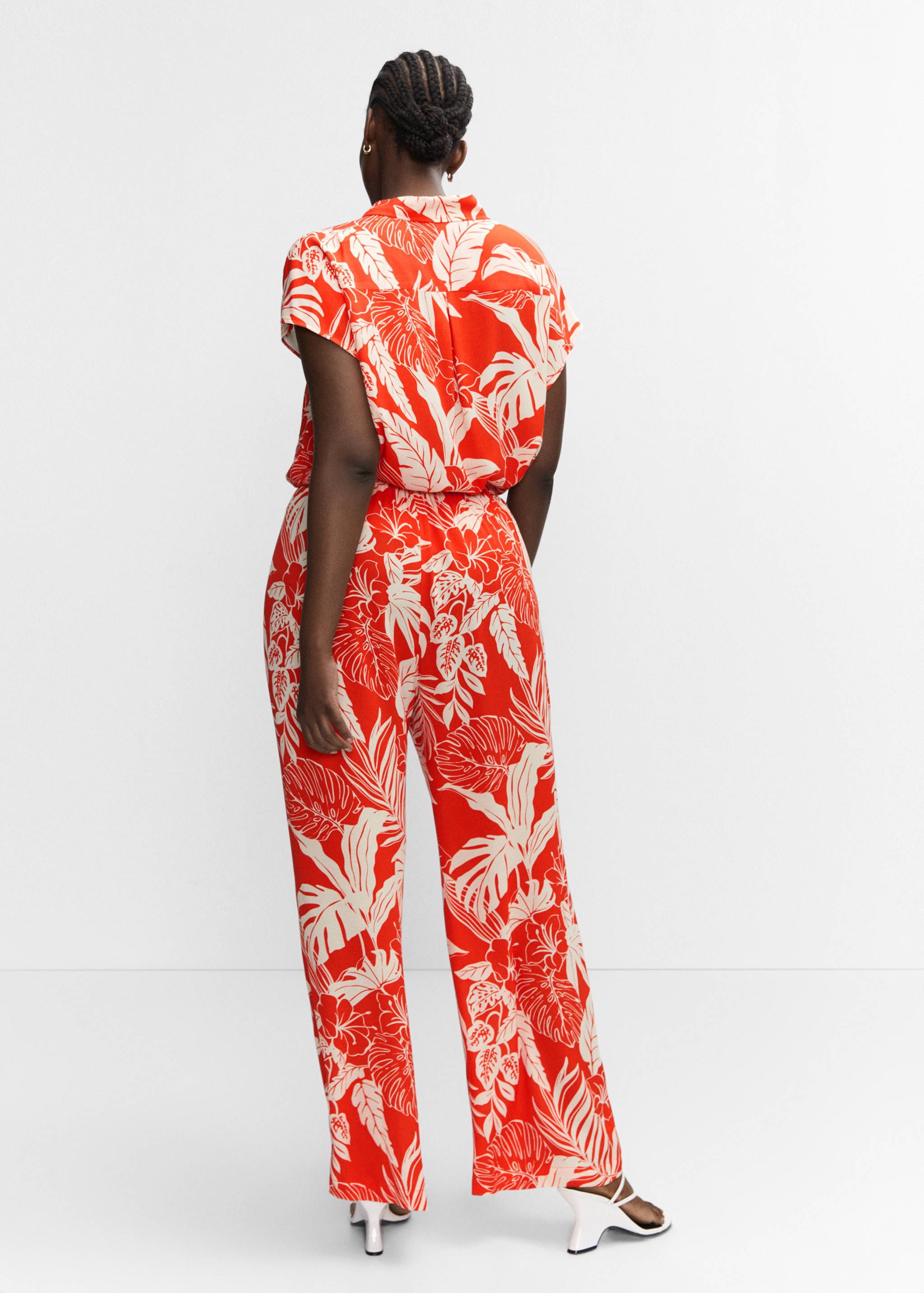 Pantalón fluido estampado - Detalle del artículo 4