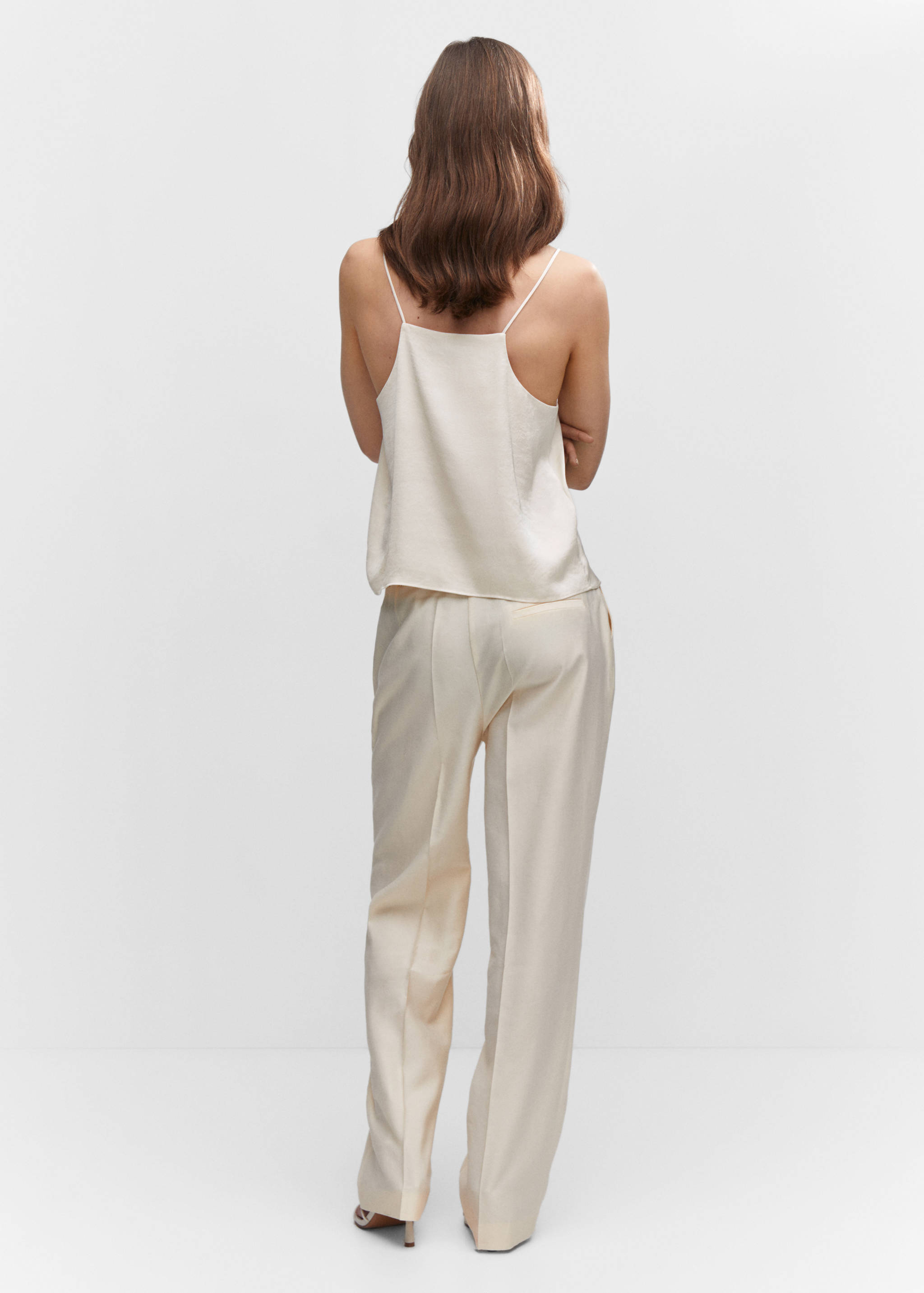 Top satiné bretelles - Verso de l’article