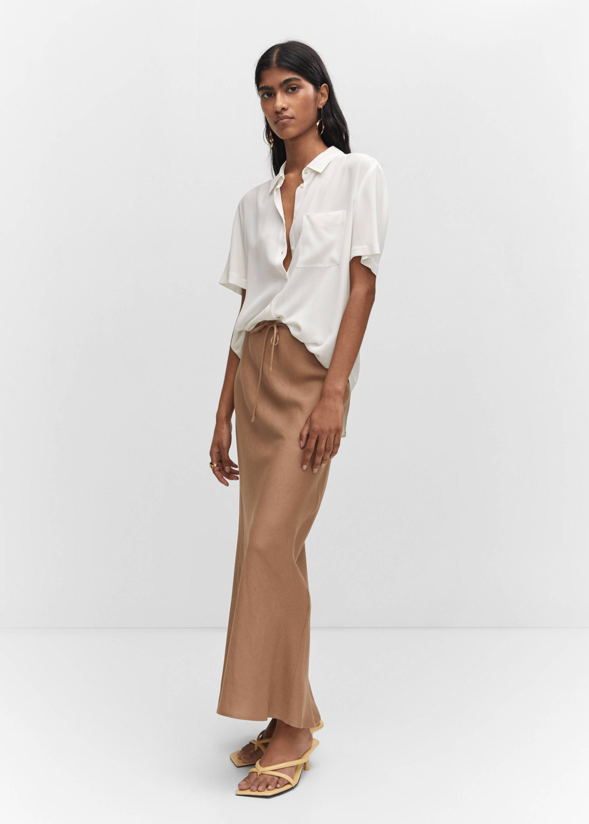 Pocket oversize shirt - General plane