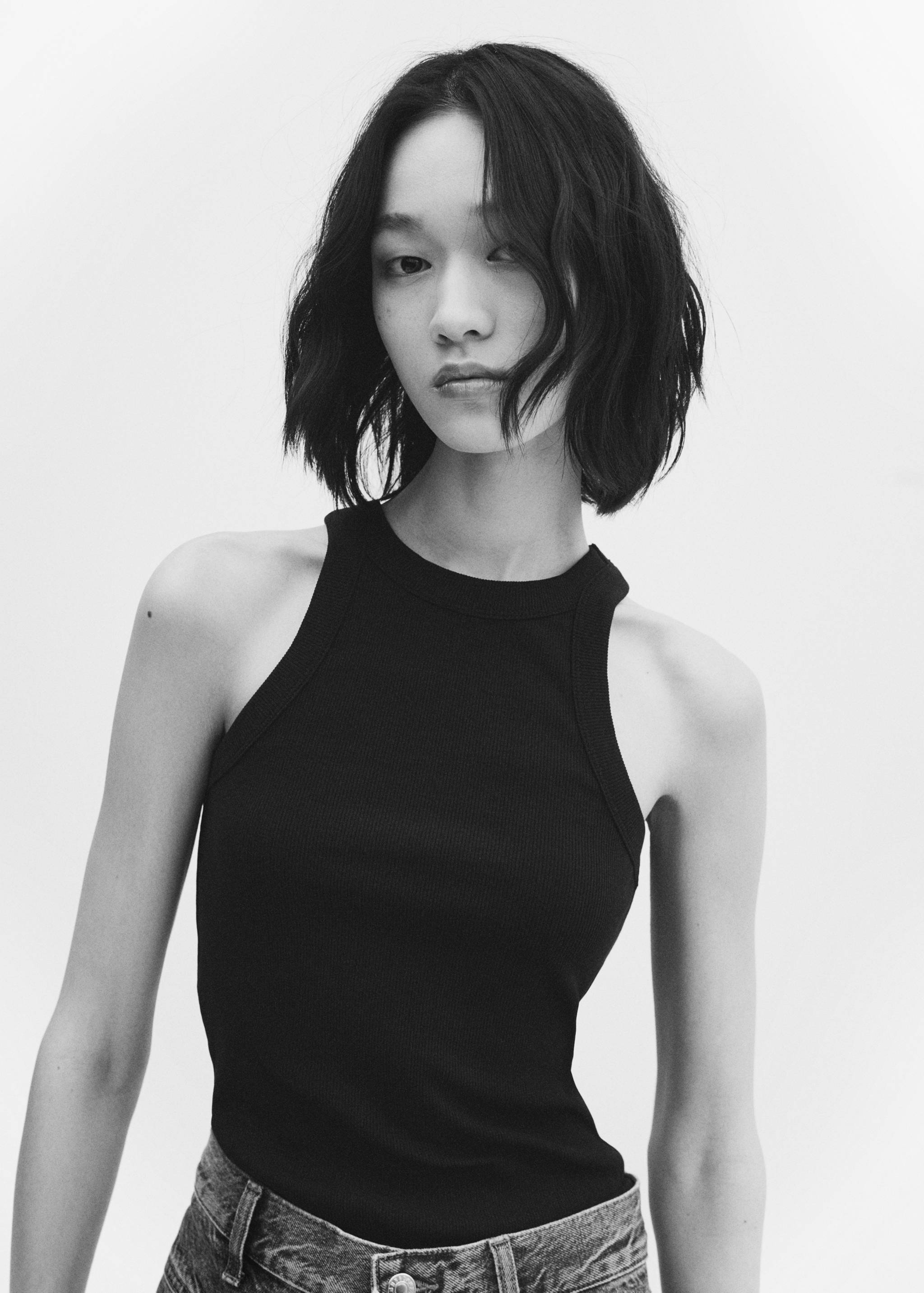 Top canalé algodón - Detalle del artículo 1