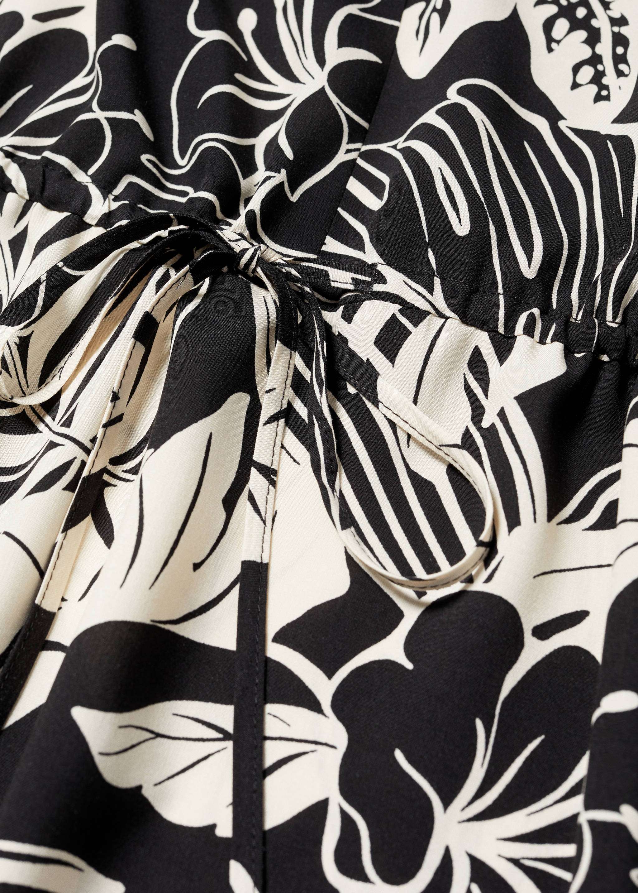 Robe imprimée à nœud - Détail de l'article 8