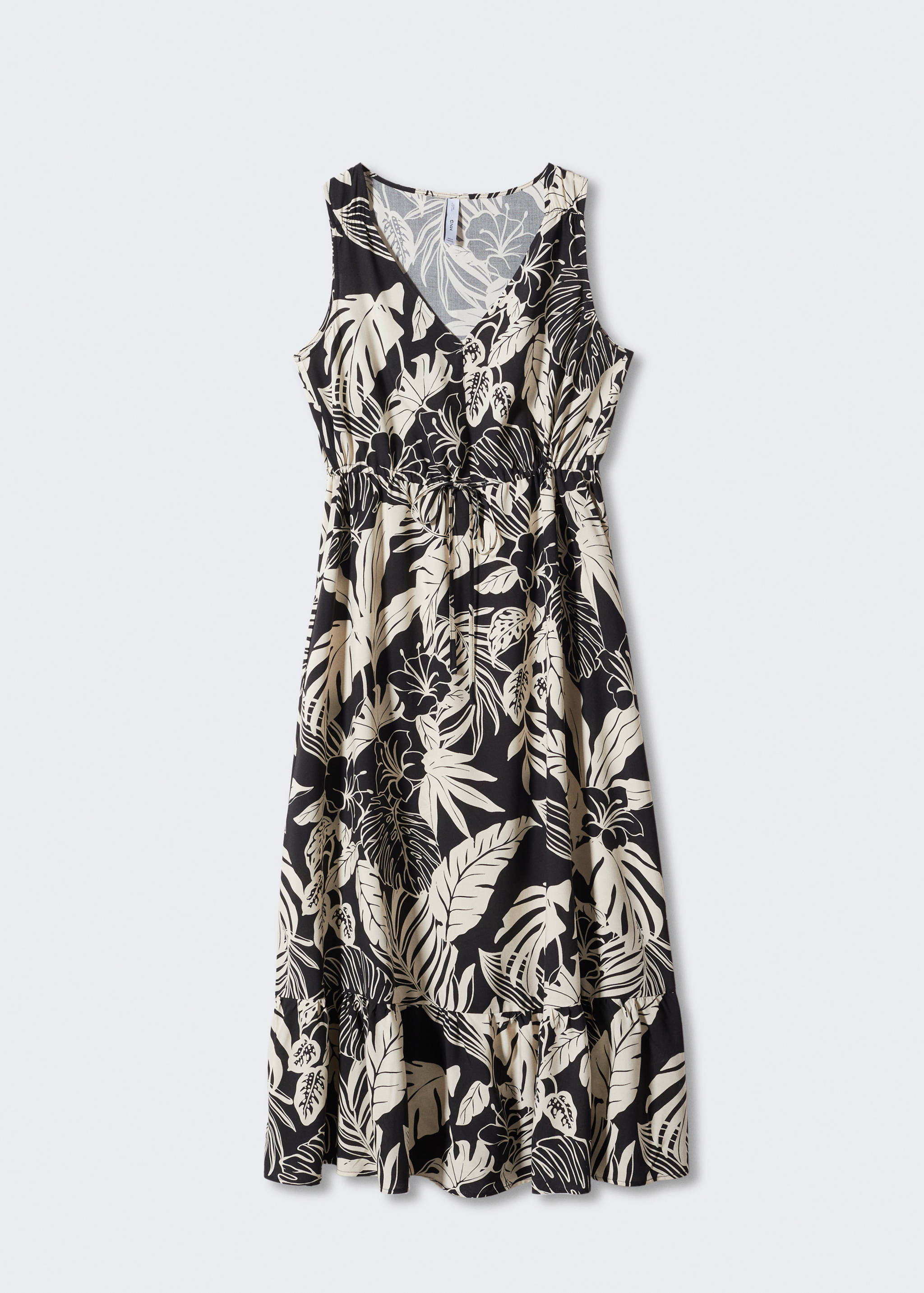 Printed bow dress - Article without model