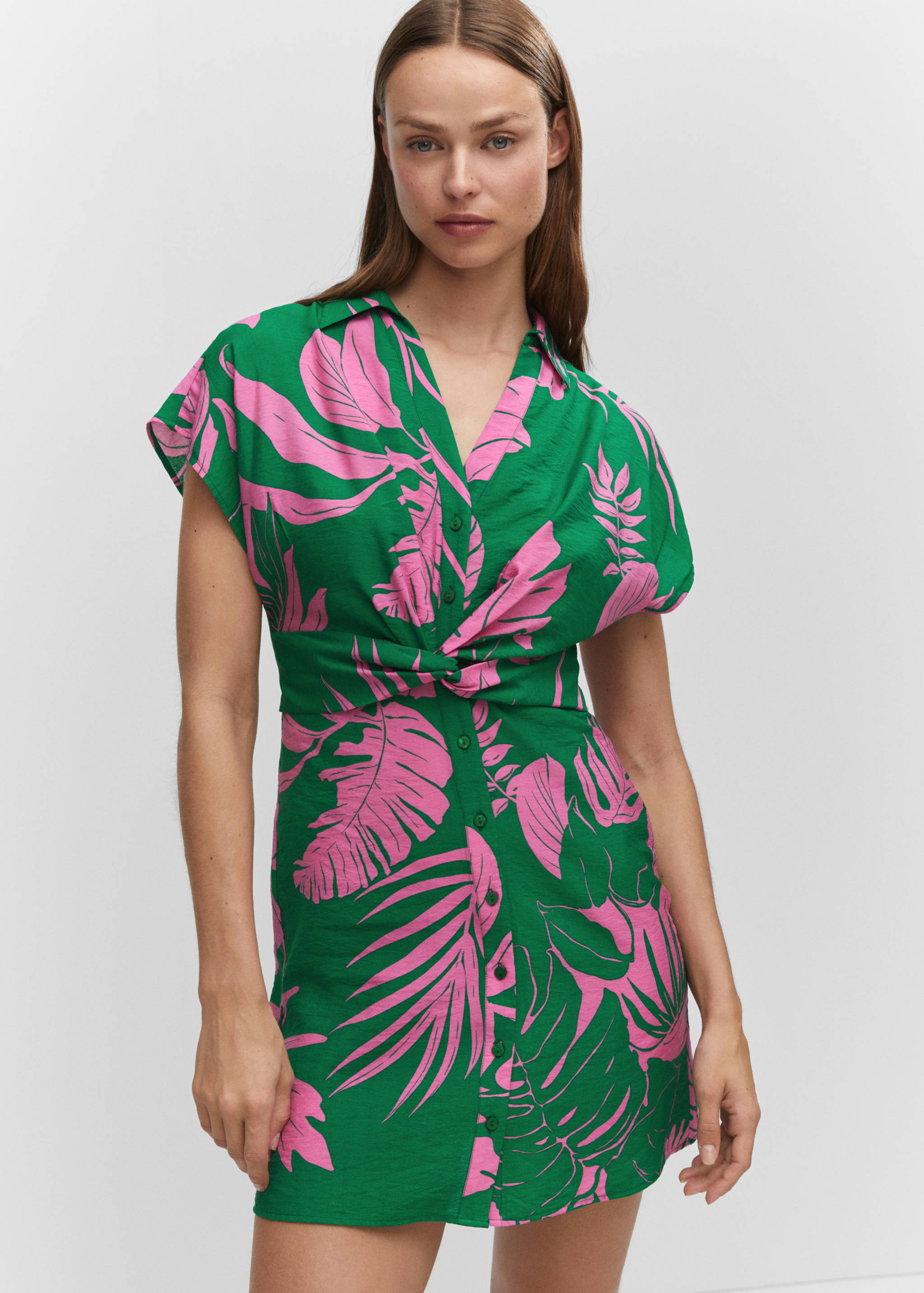 Vestit camiser tropical - Pla mig