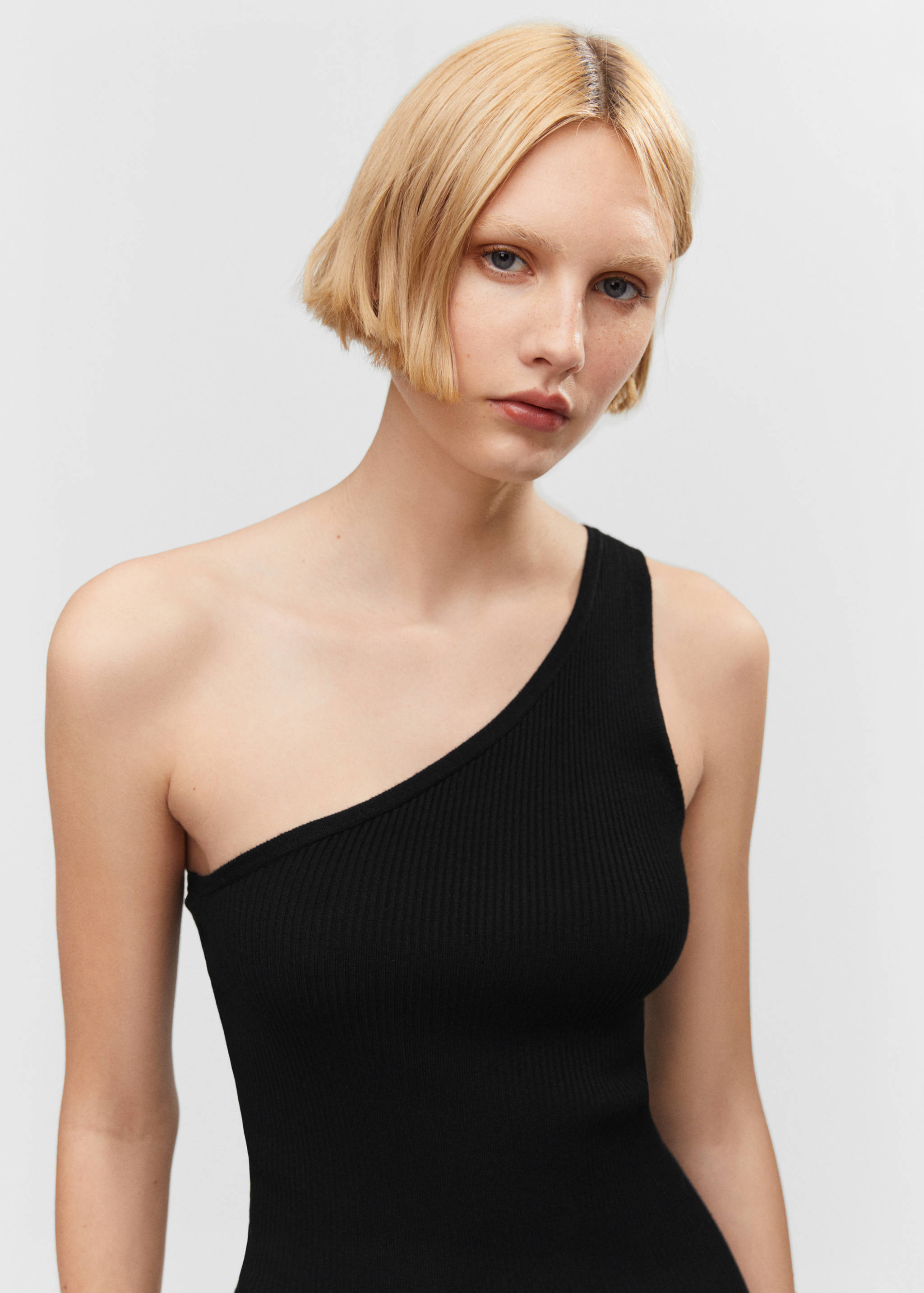 Vestido asimétrico abertura - Detalle del artículo 1