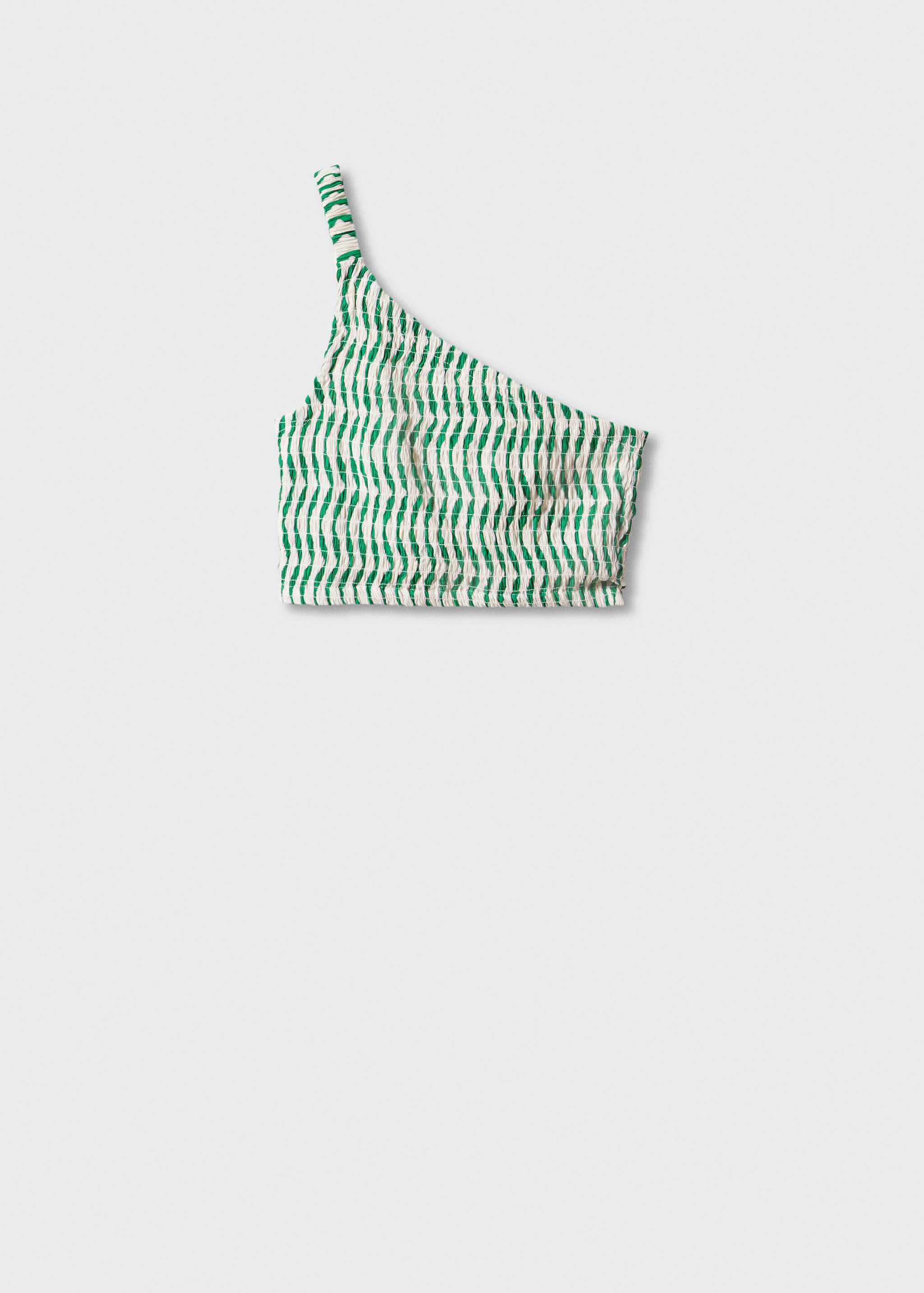 Asymmetric ruched top - Article without model