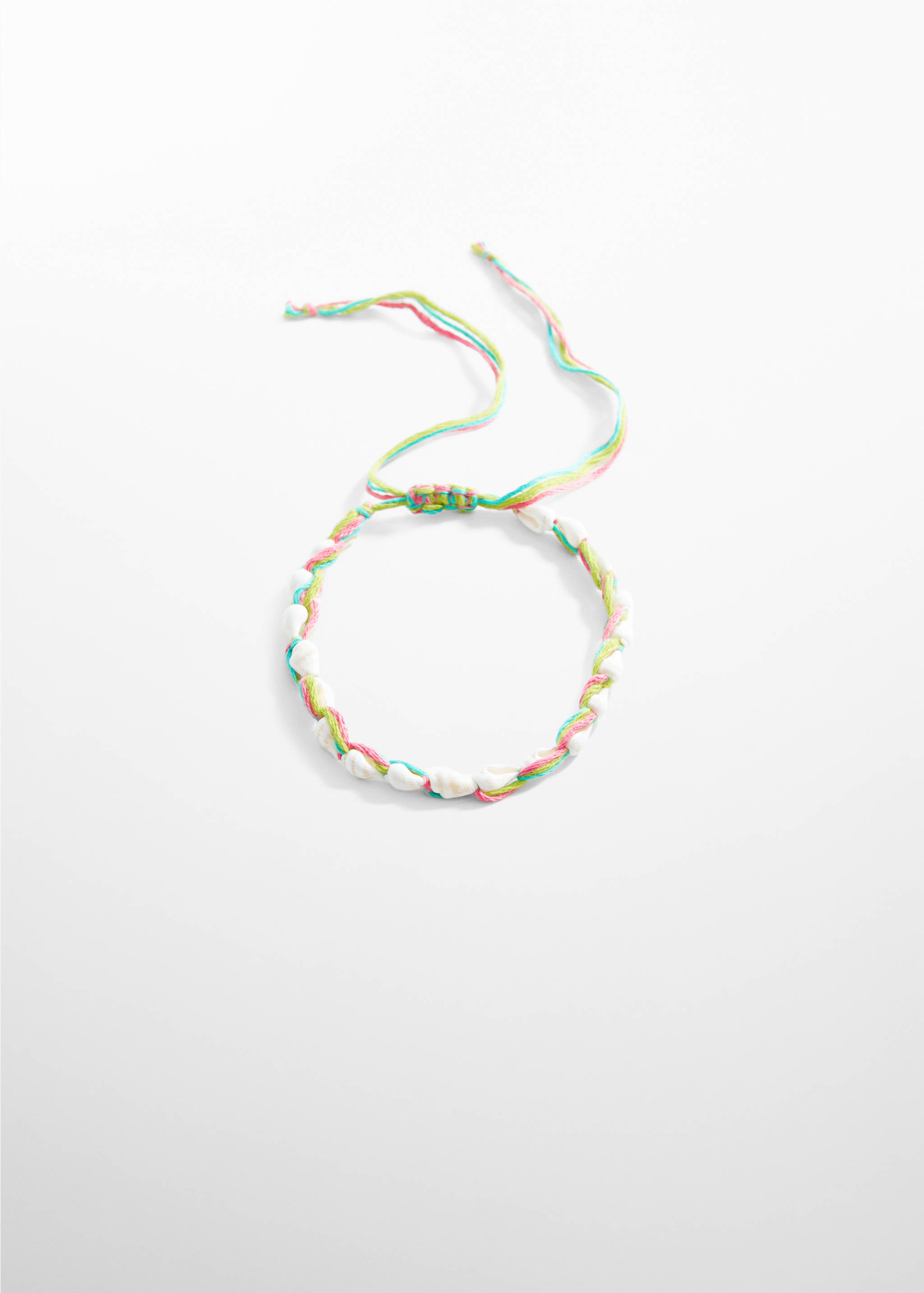 Bracelet cheville coquillages - Article sans modèle