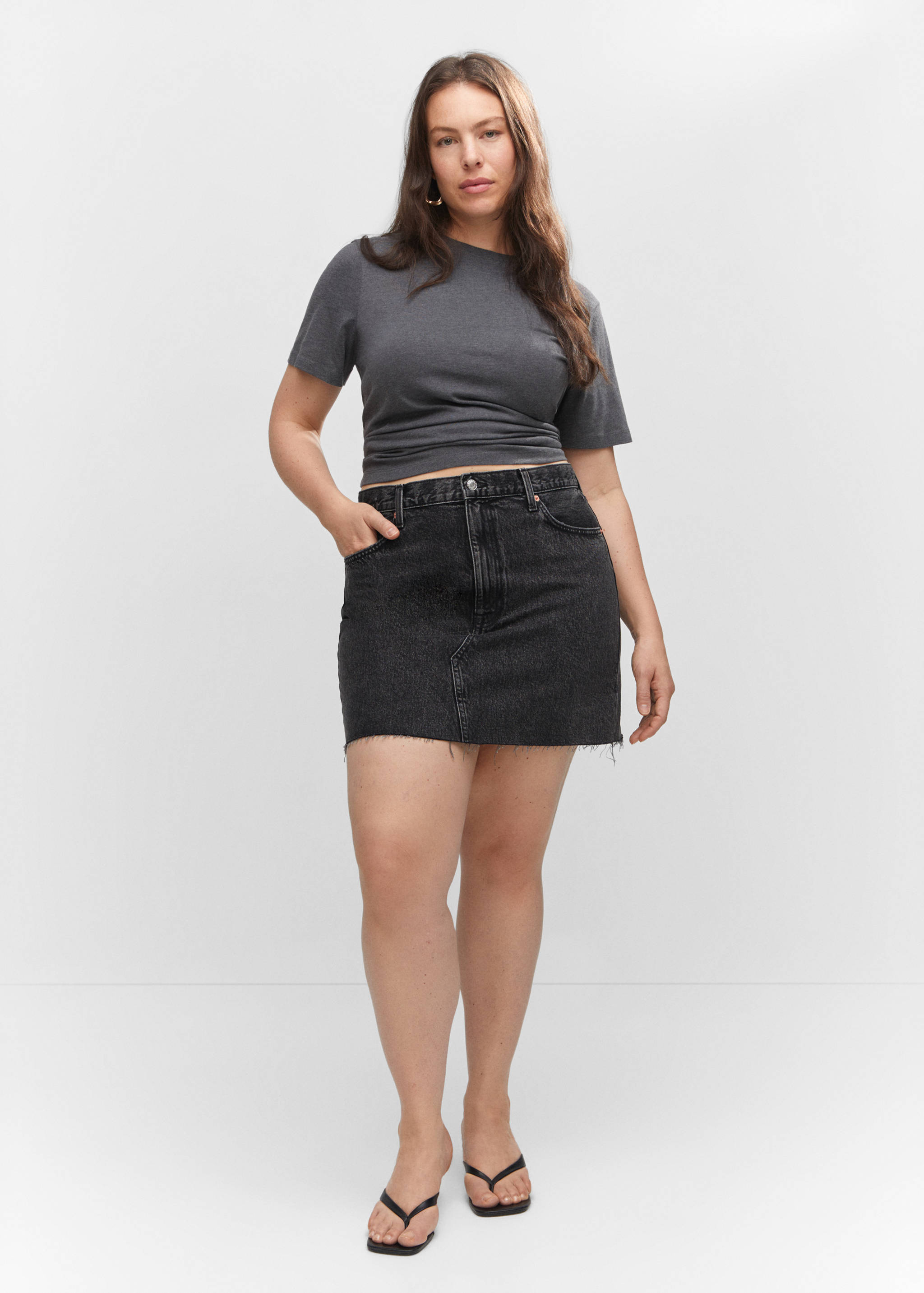 Džínová minisukně - Detail zboží 3