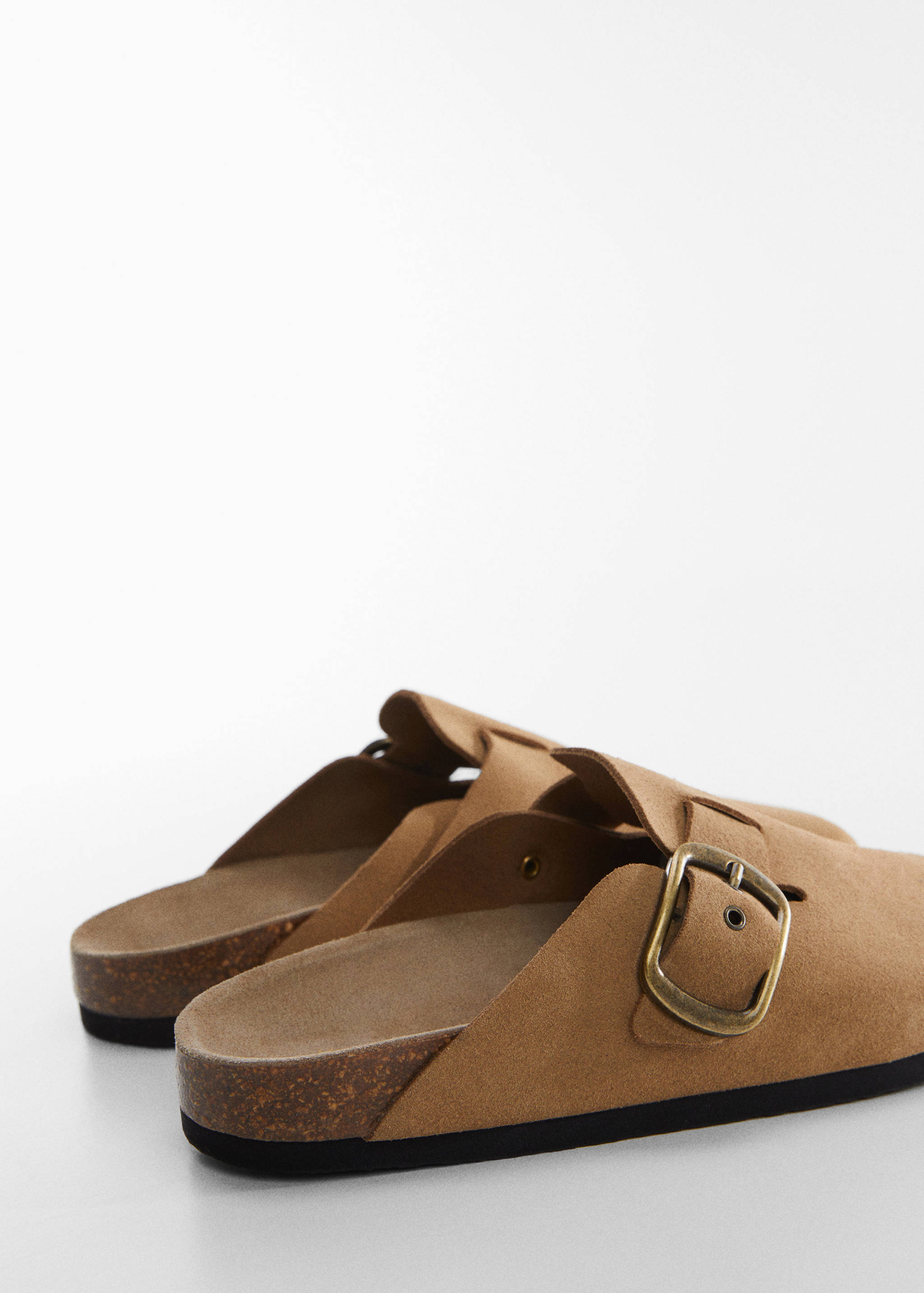 Leder-Clogs mit Schnalle - Detail des Artikels 1