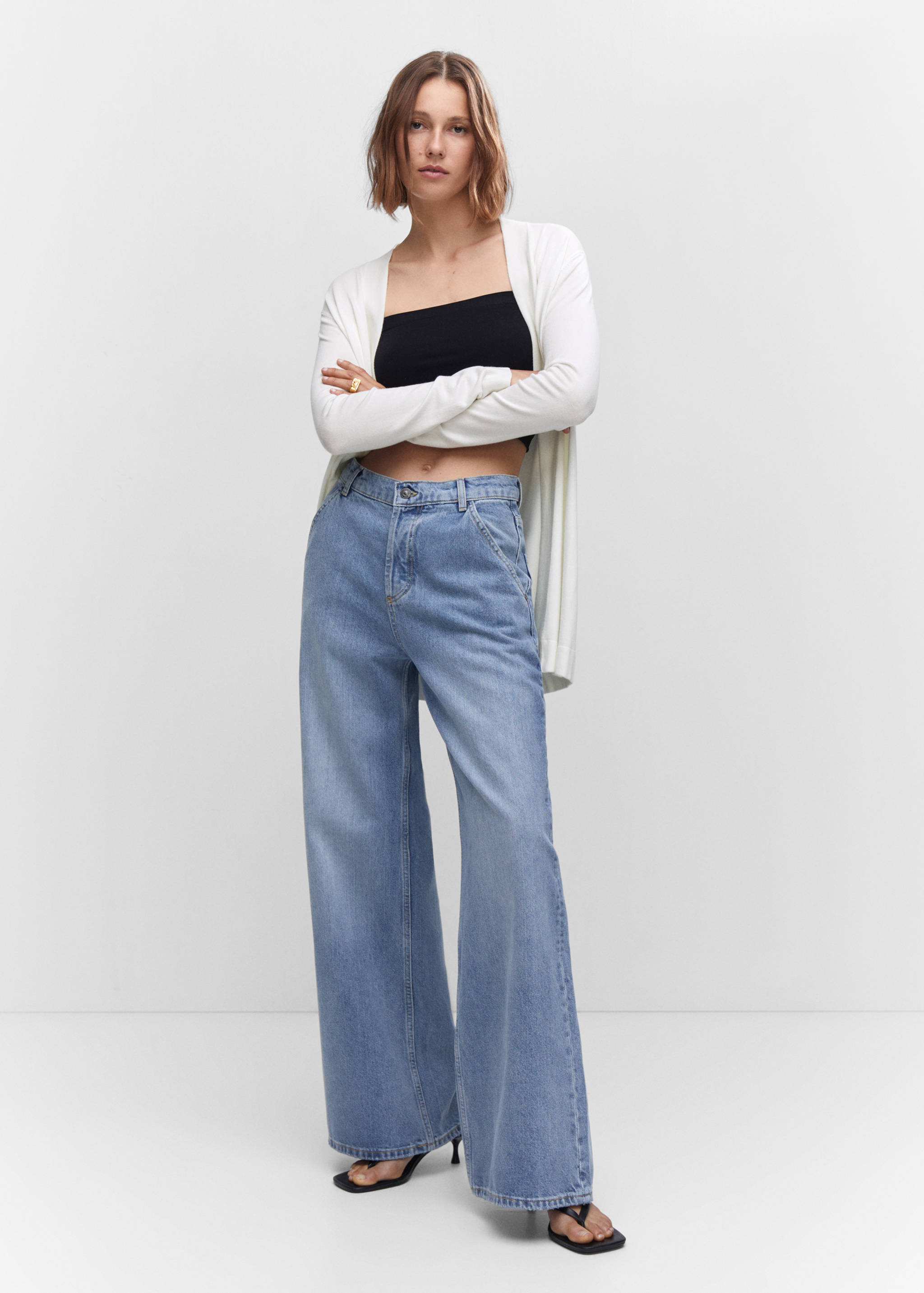 Feiner Strickcardigan - Allgemeine Ansicht