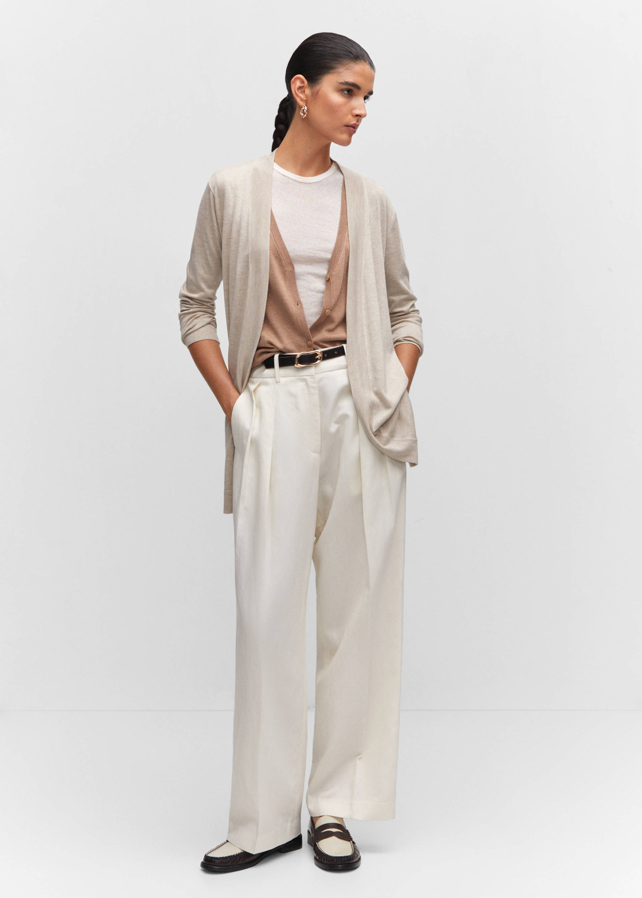 Feiner Strickcardigan - Allgemeine Ansicht