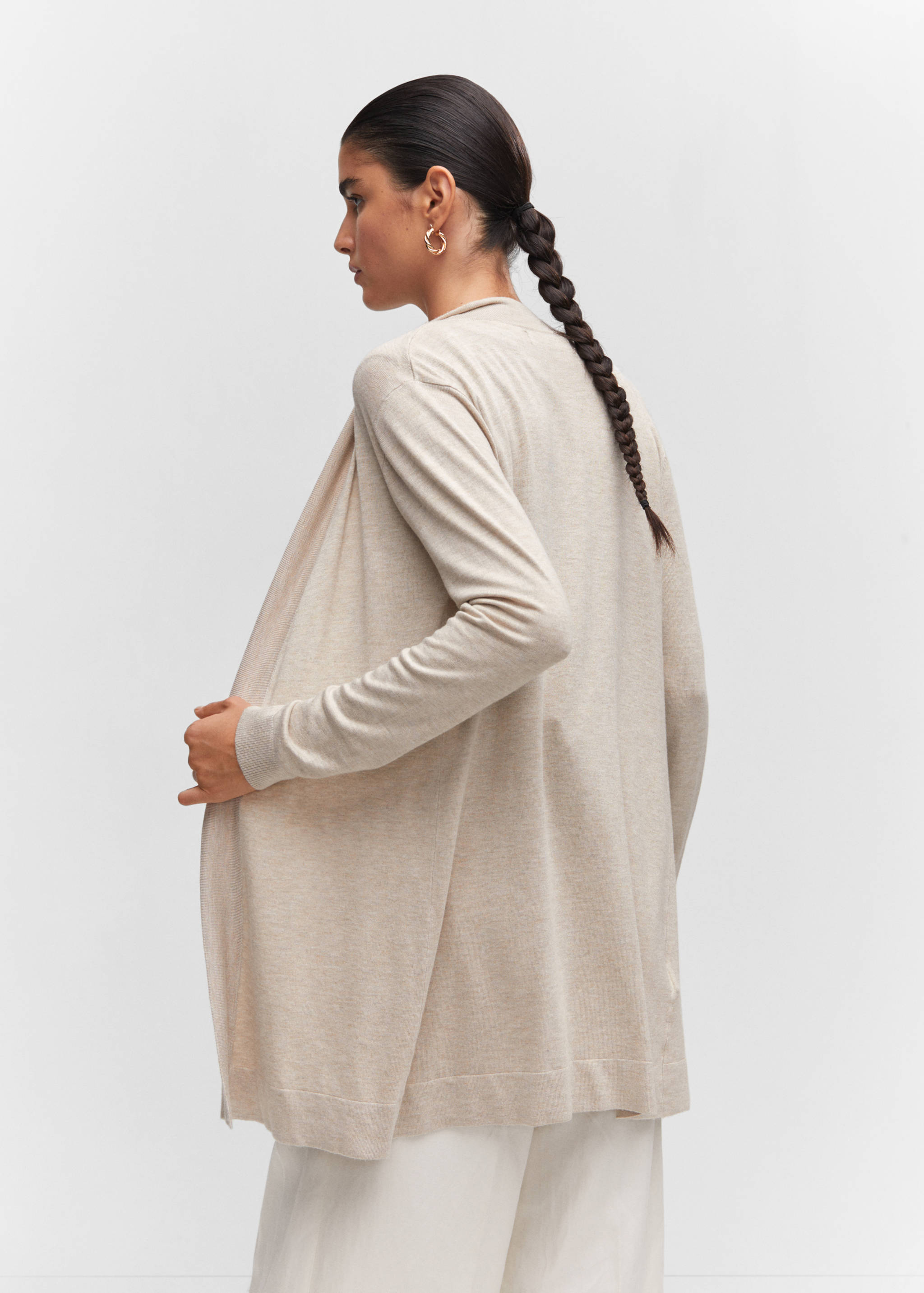 Feiner Strickcardigan - Rückseite des Artikels