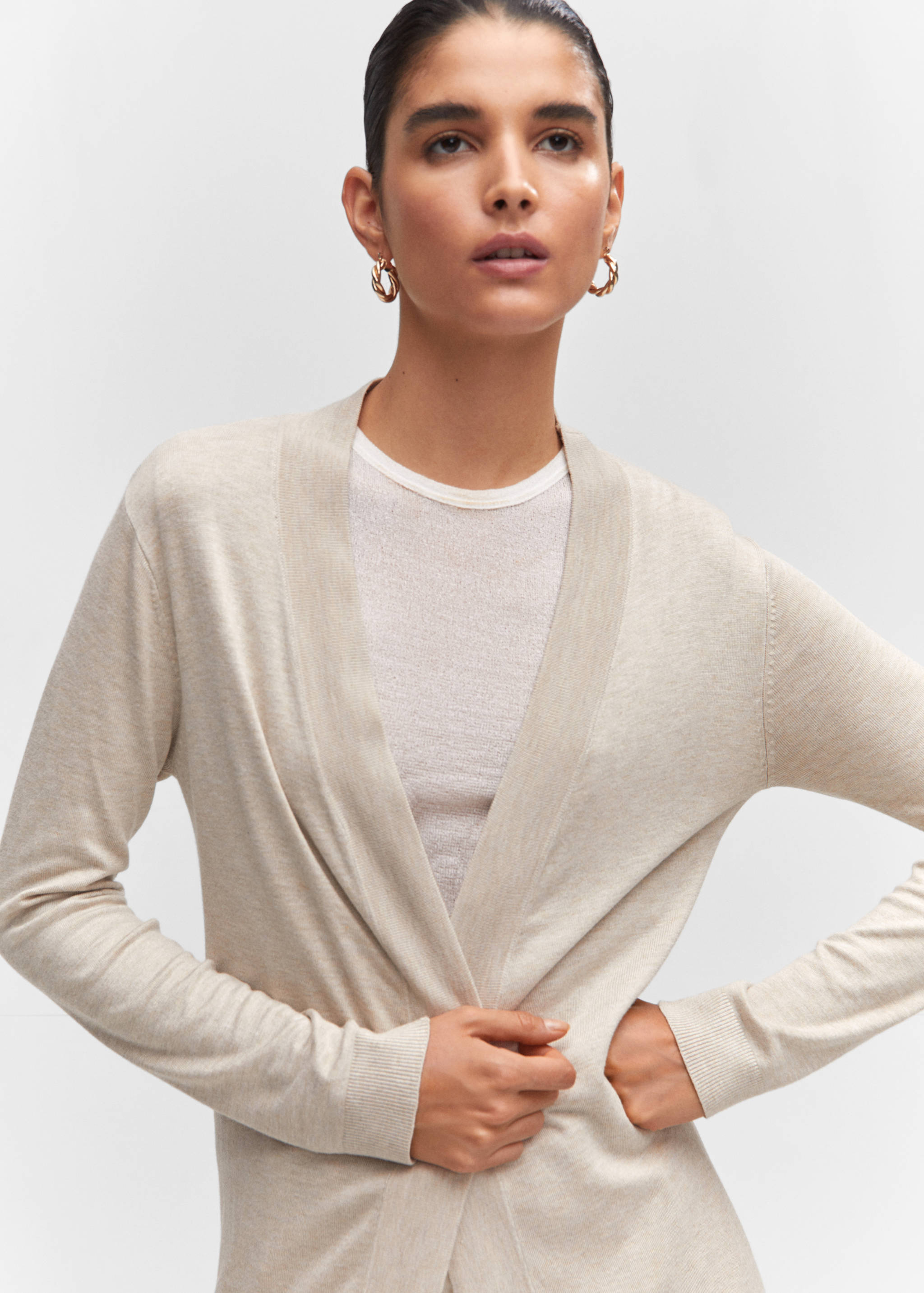 Feiner Strickcardigan - Detail des Artikels 1