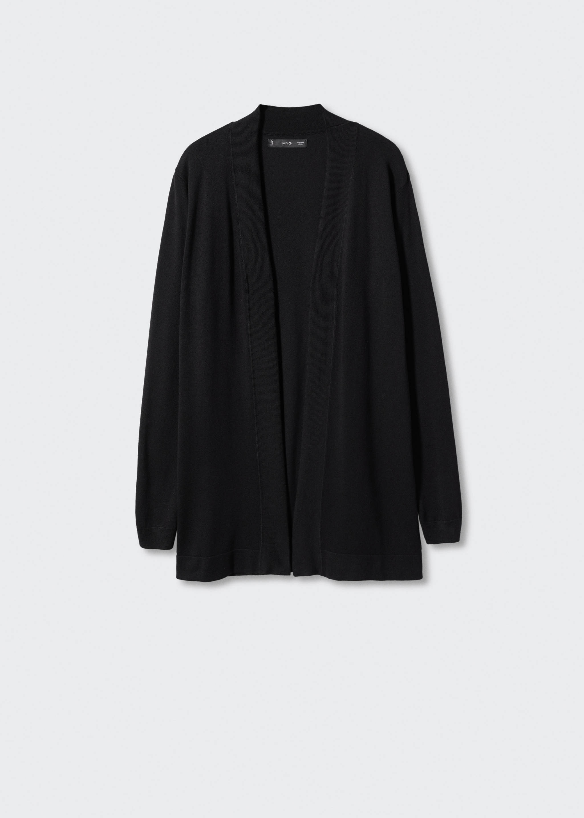 Fine-knit cardigan - Article without model