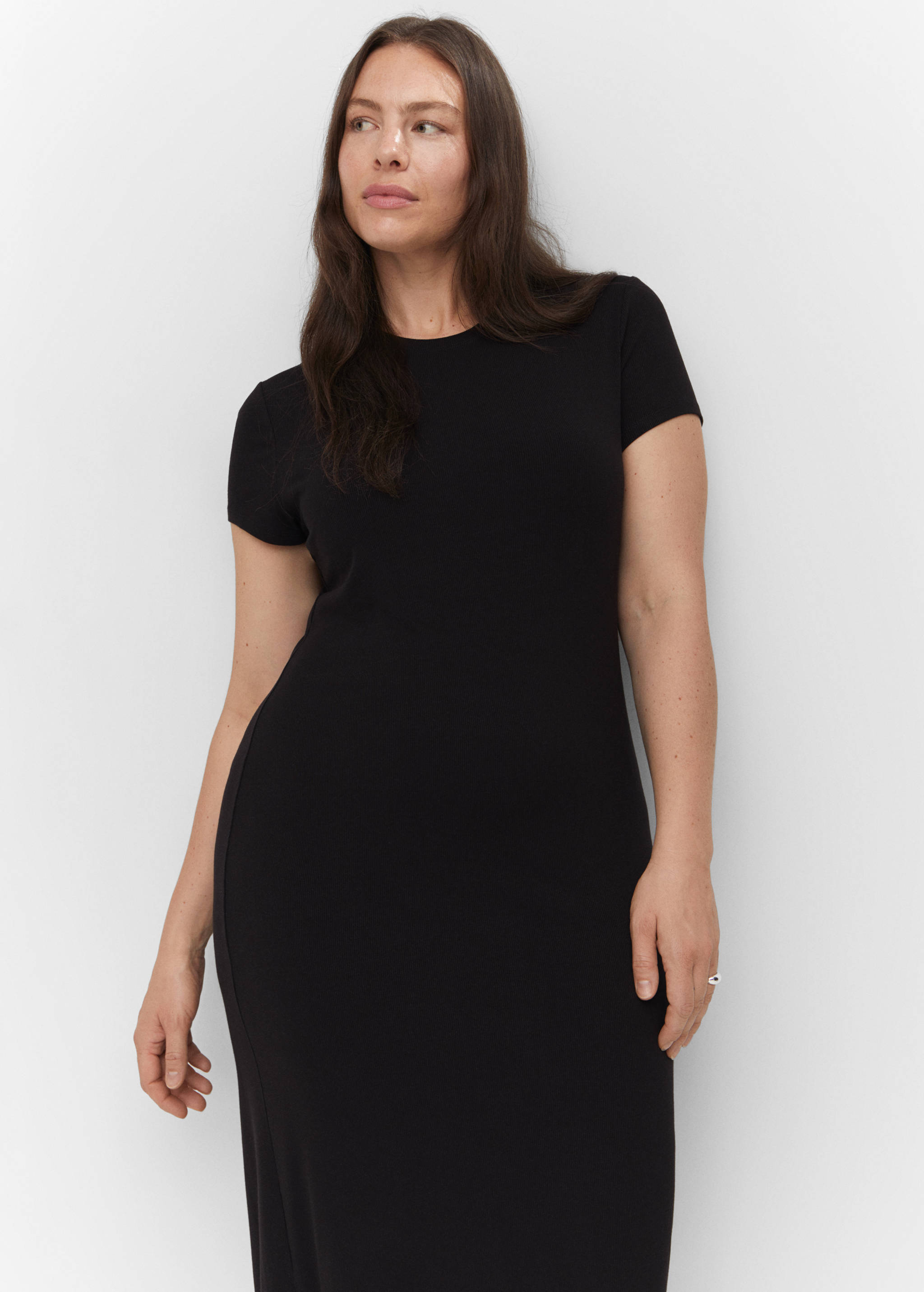 Vestido midi abertura - Detalle del artículo 4