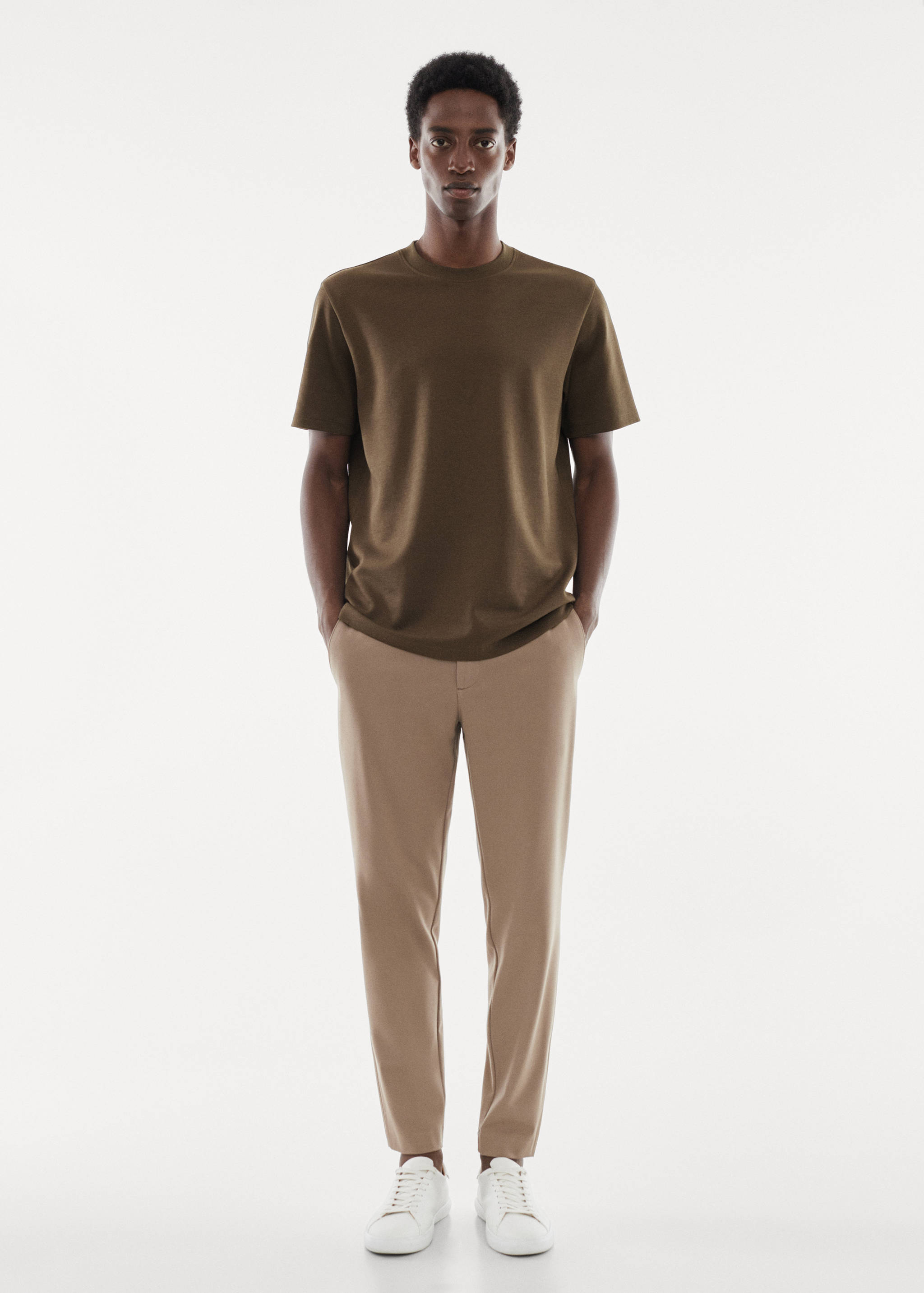 Breathable cotton t-shirt - General plane