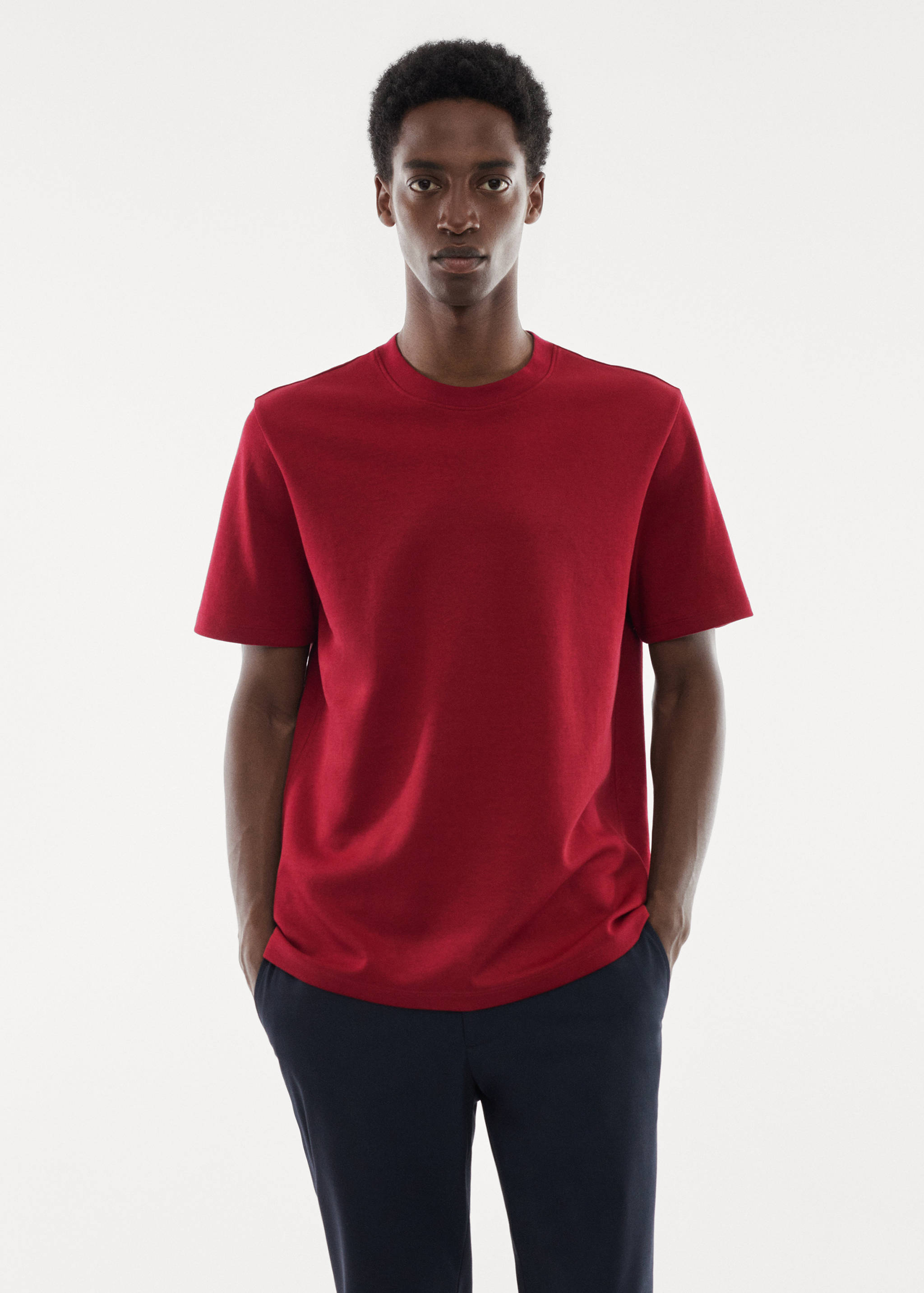 Breathable cotton t-shirt - Medium plane