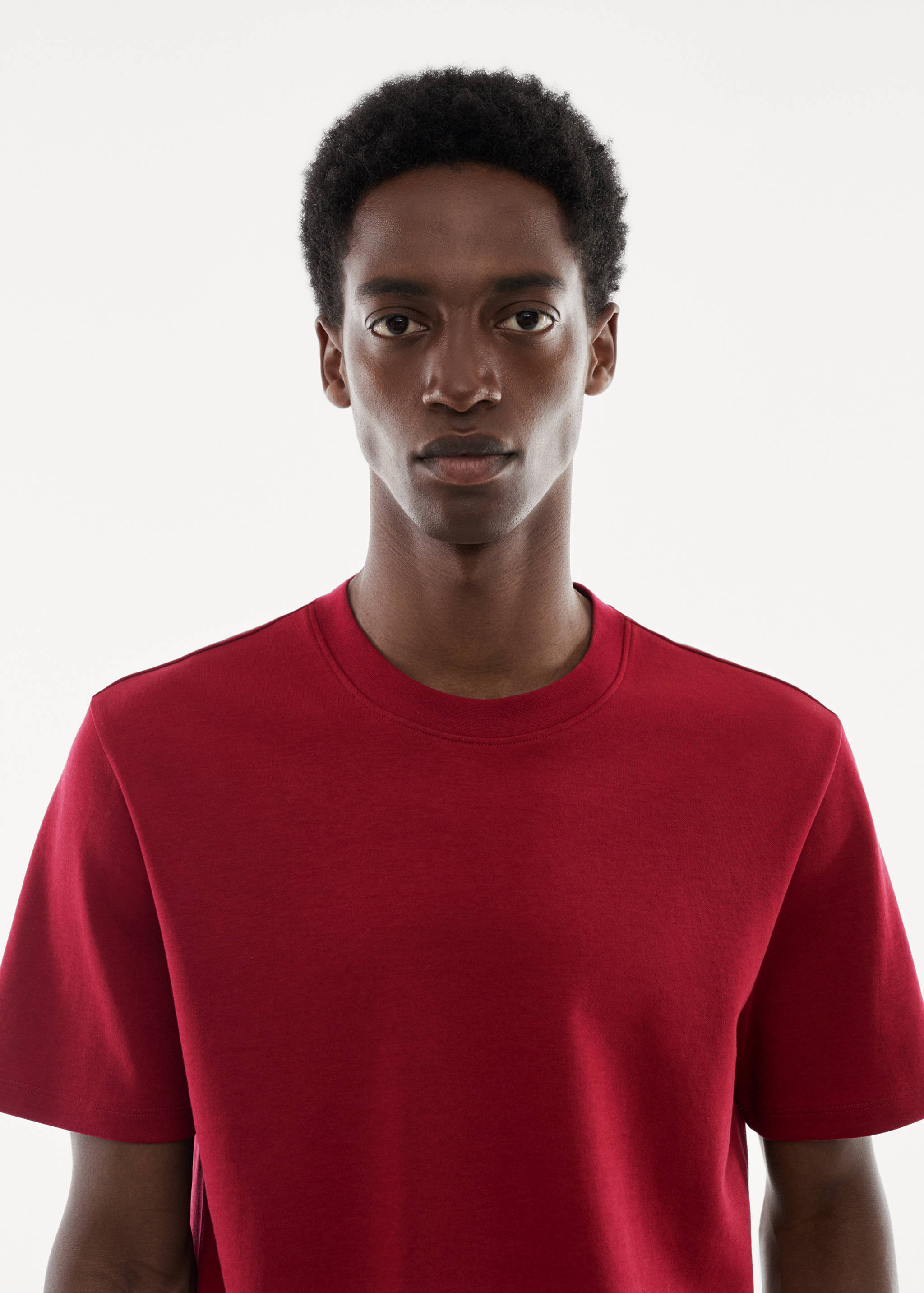 Breathable cotton t-shirt - Details of the article 1