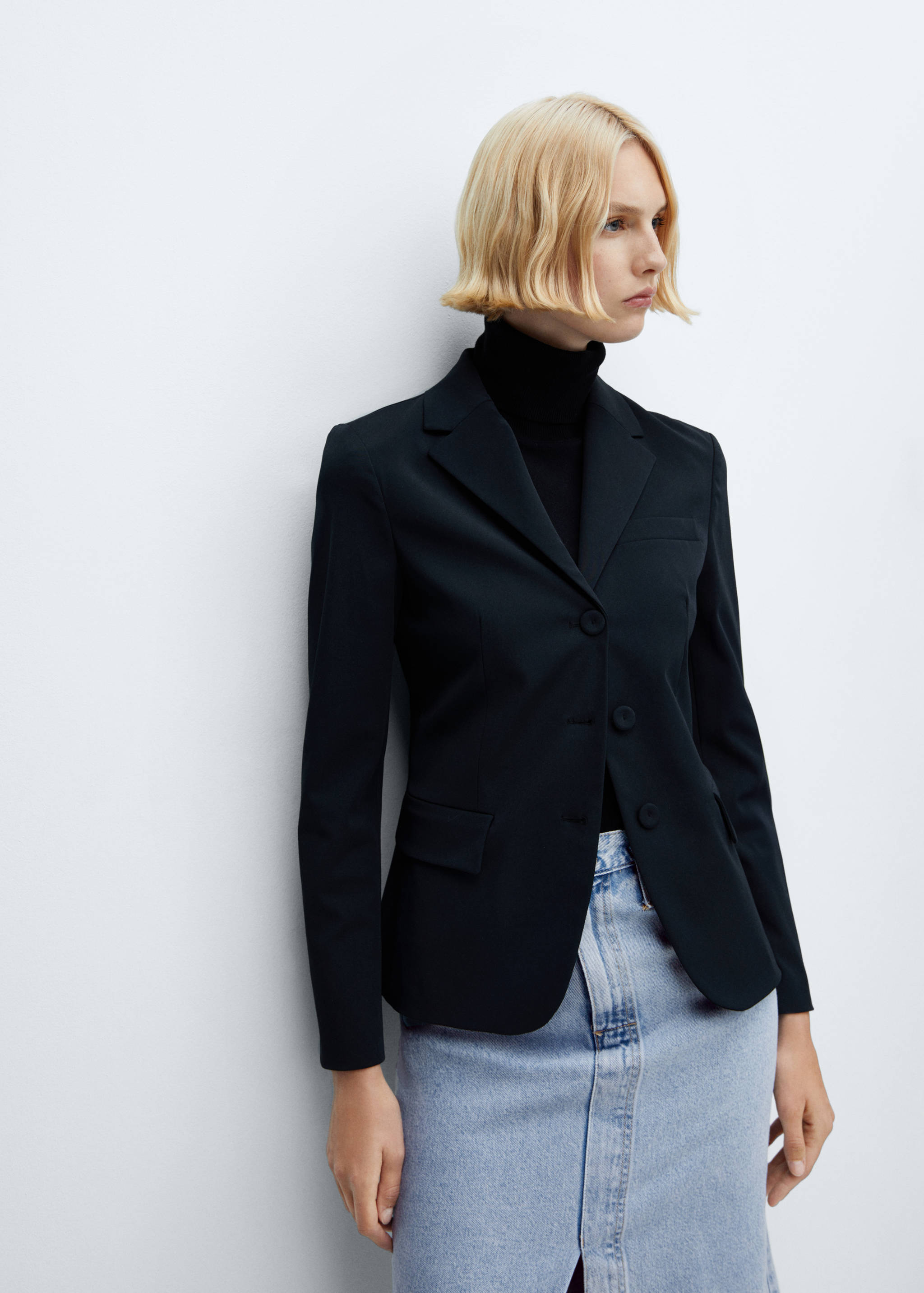 Denim midirok - Detail van het artikel 4
