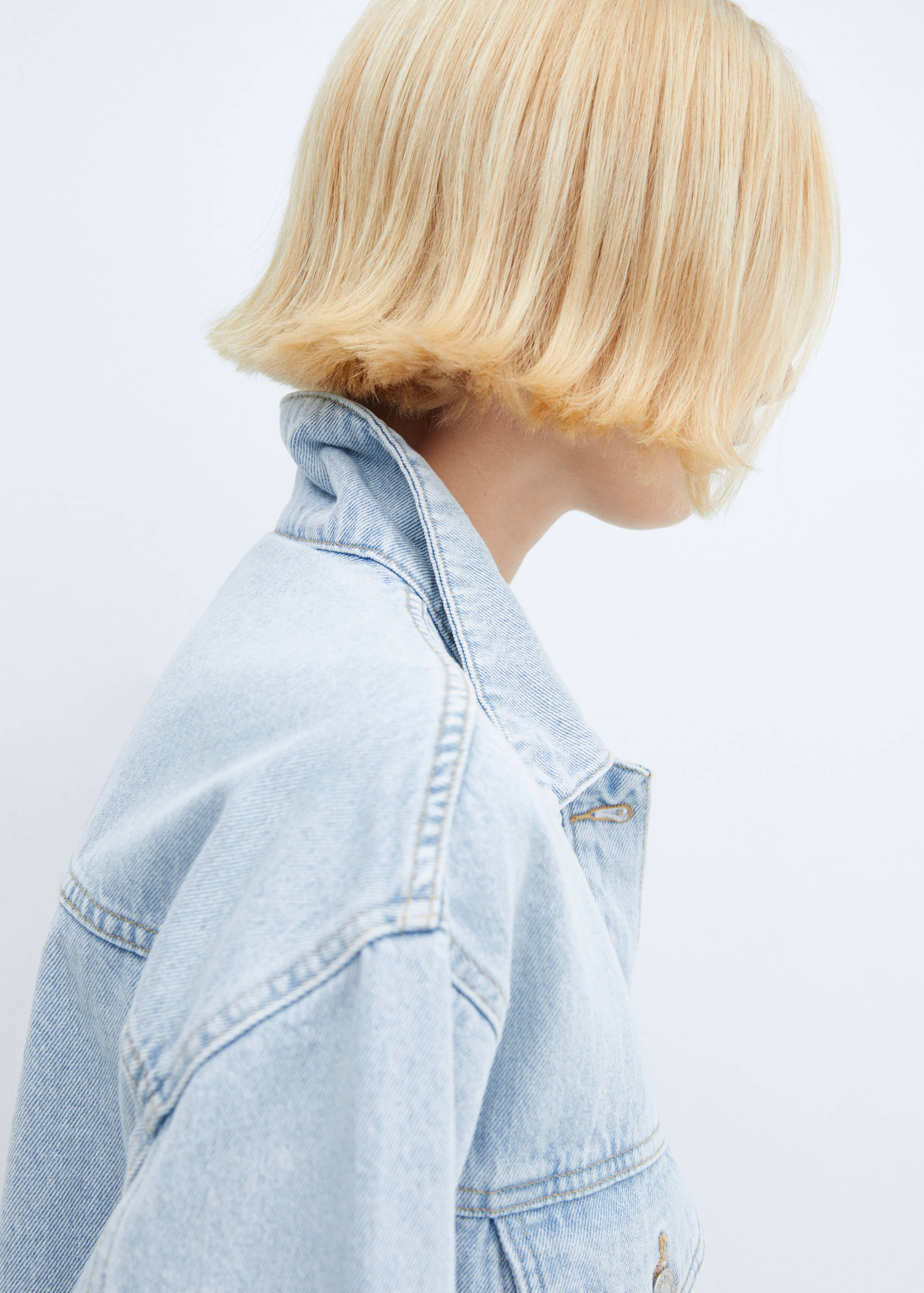 Oversize denim jacket - Details of the article 6