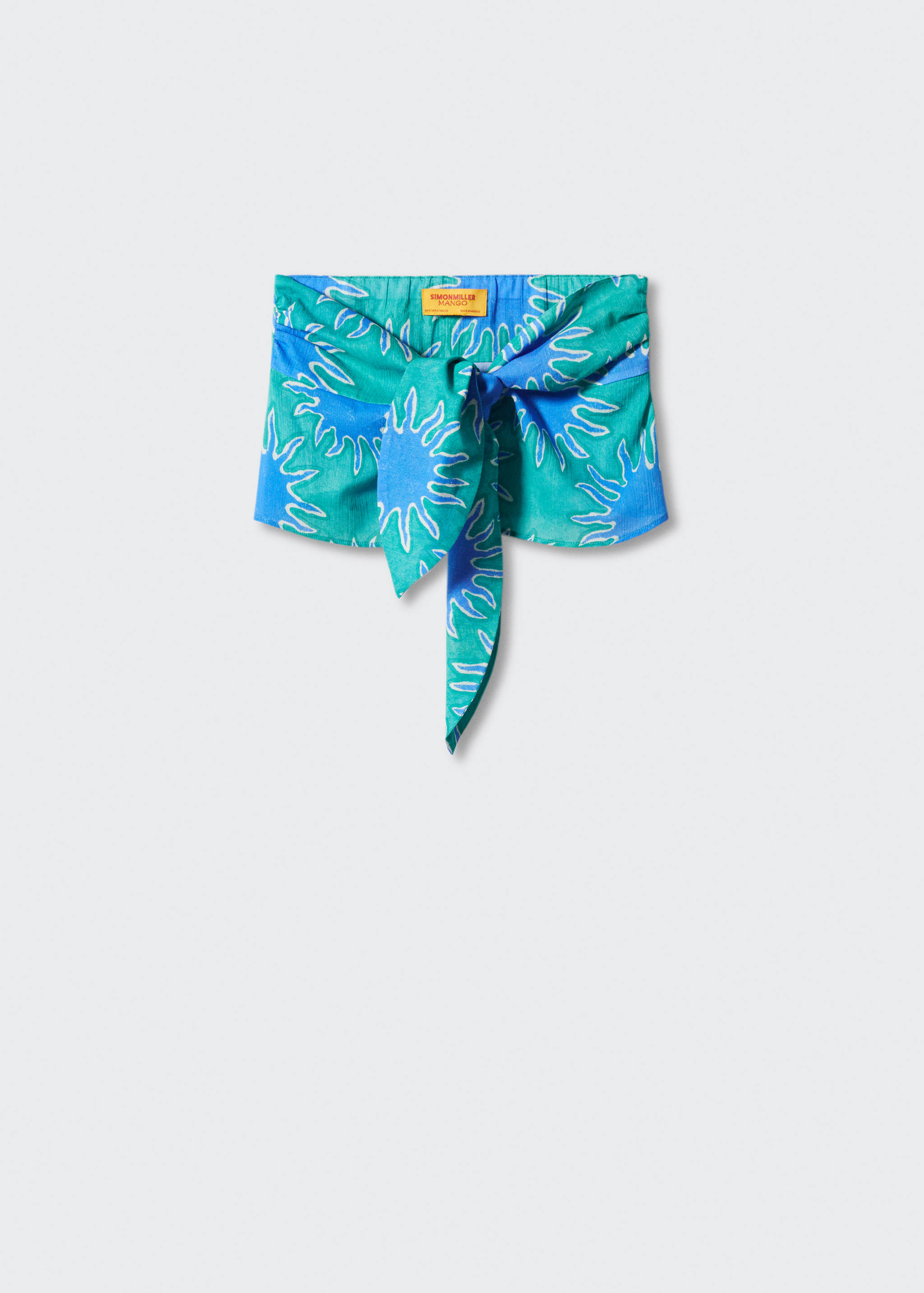 Top bandeau nœud imprimé - Article sans modèle