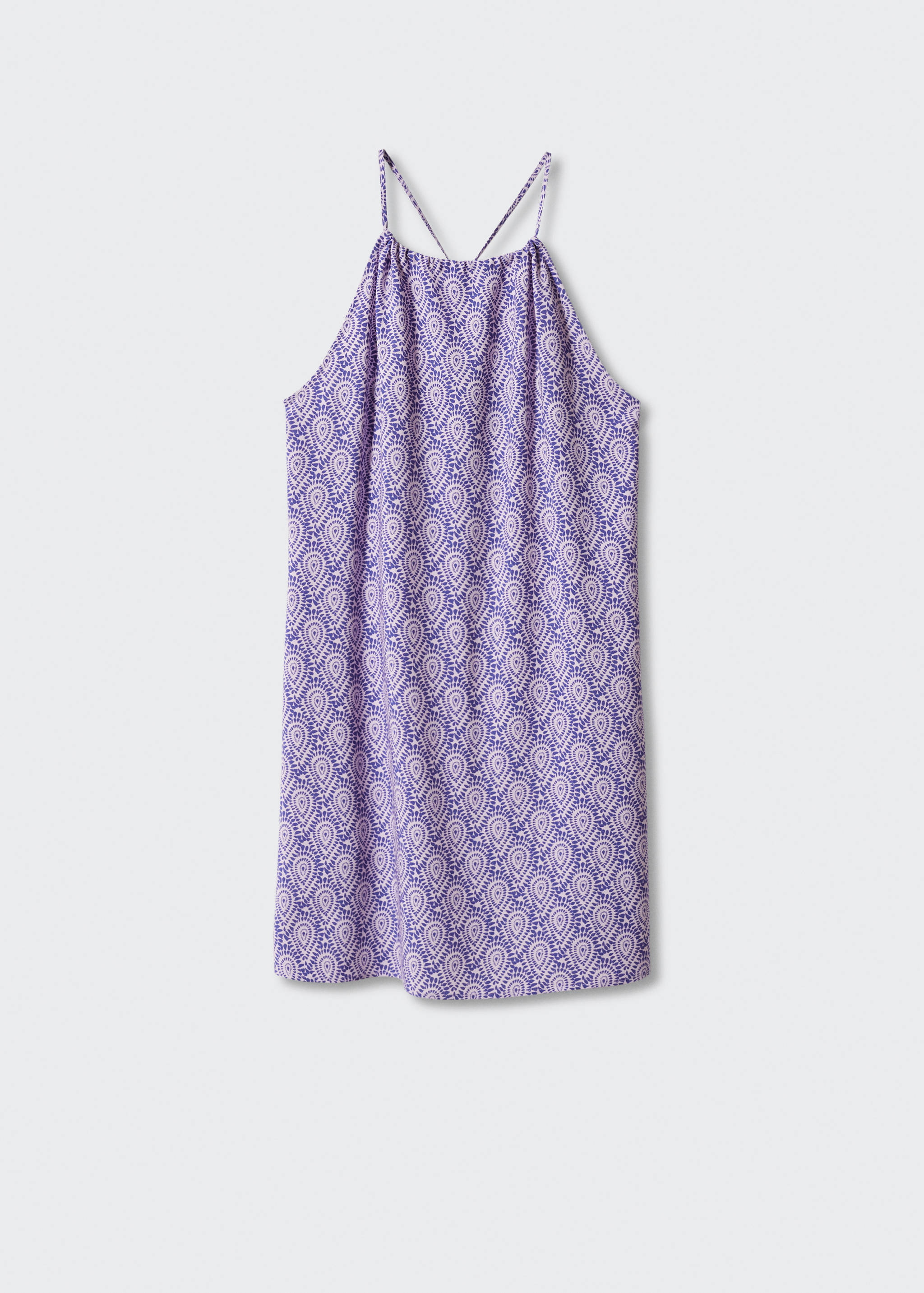 Print wrap dress - Article without model