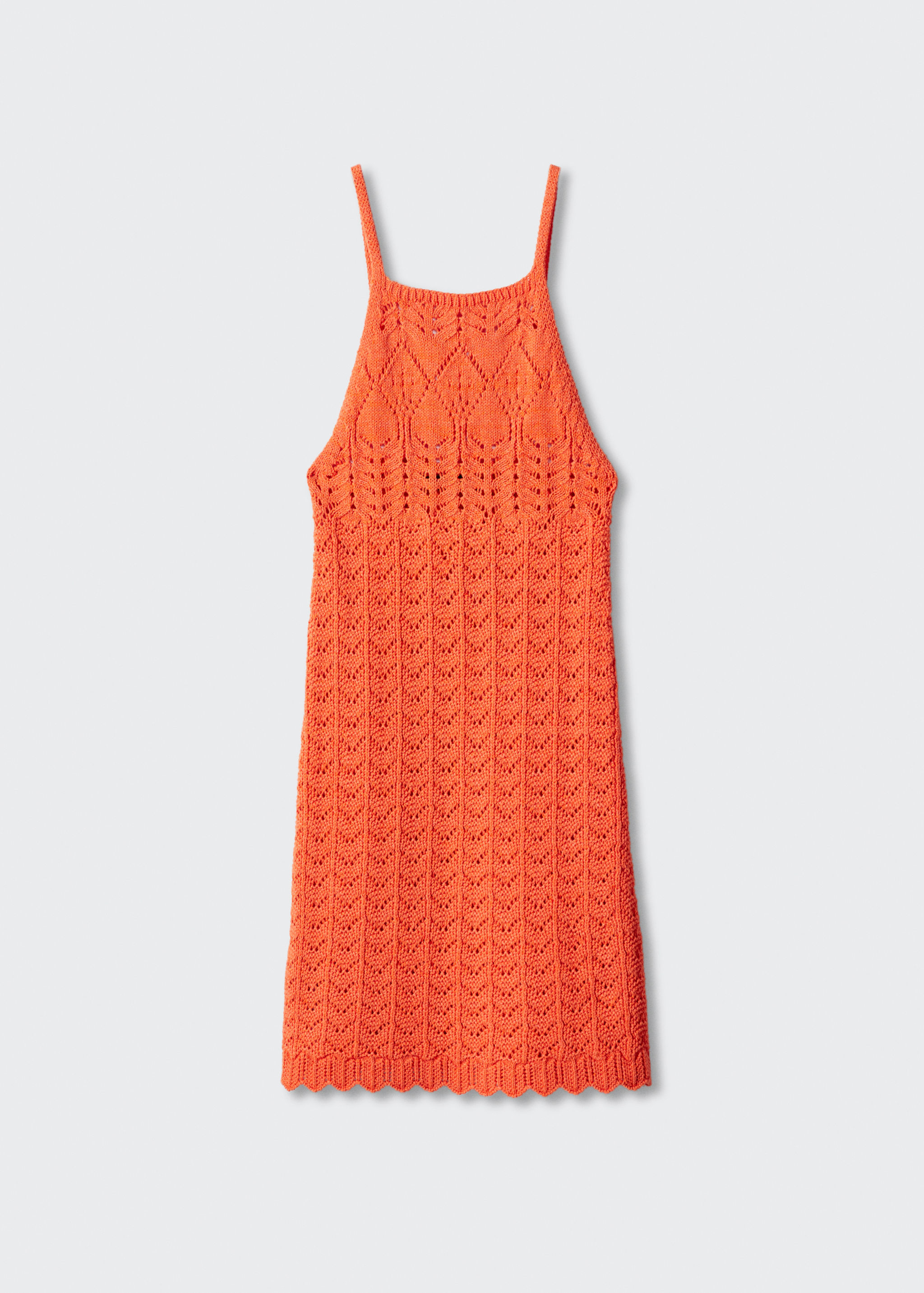 Vestit punt coll halter - Article sense model