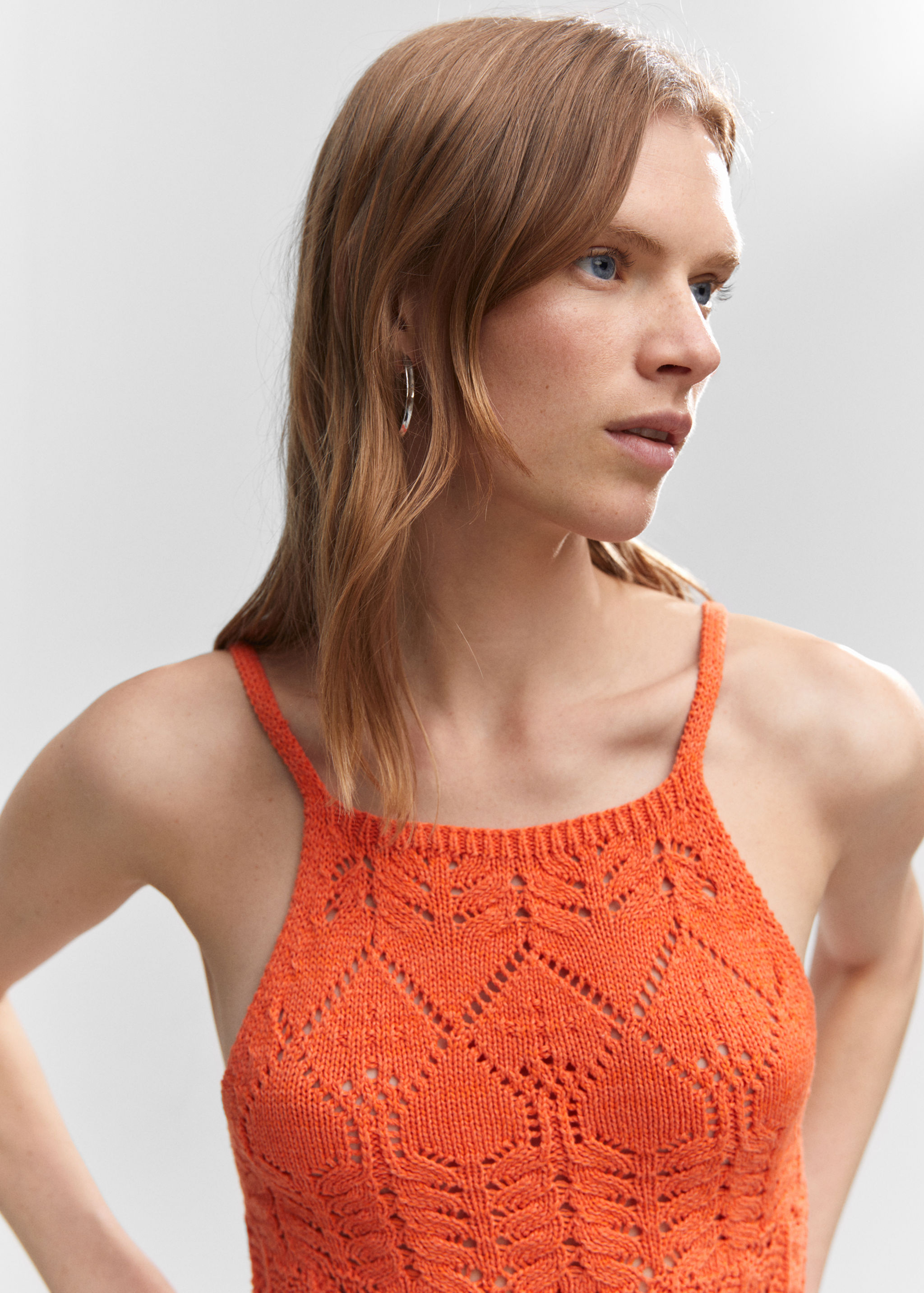 Vestit punt coll halter - Detall de l'article 1