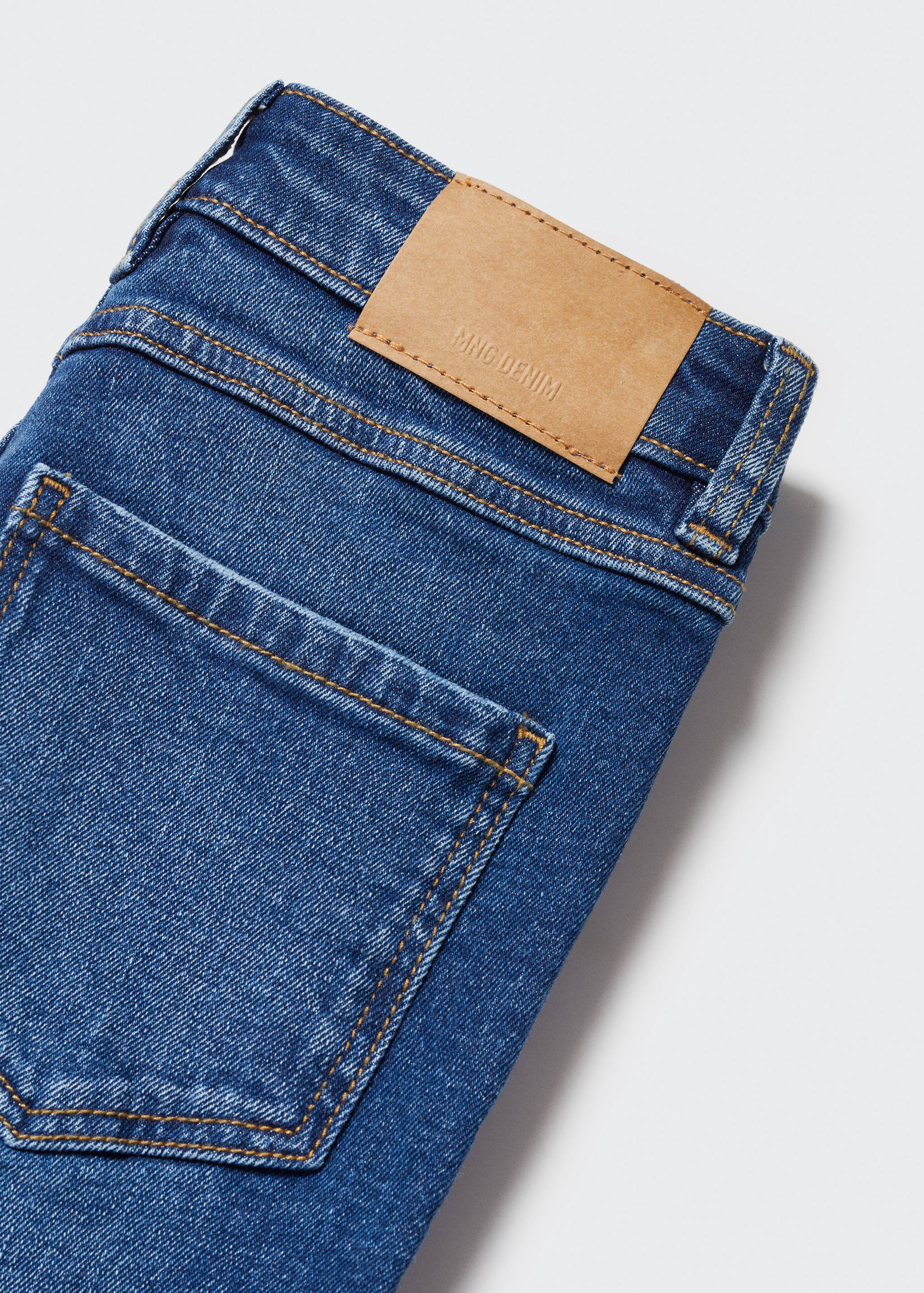 Cotton denim shorts - Details of the article 8