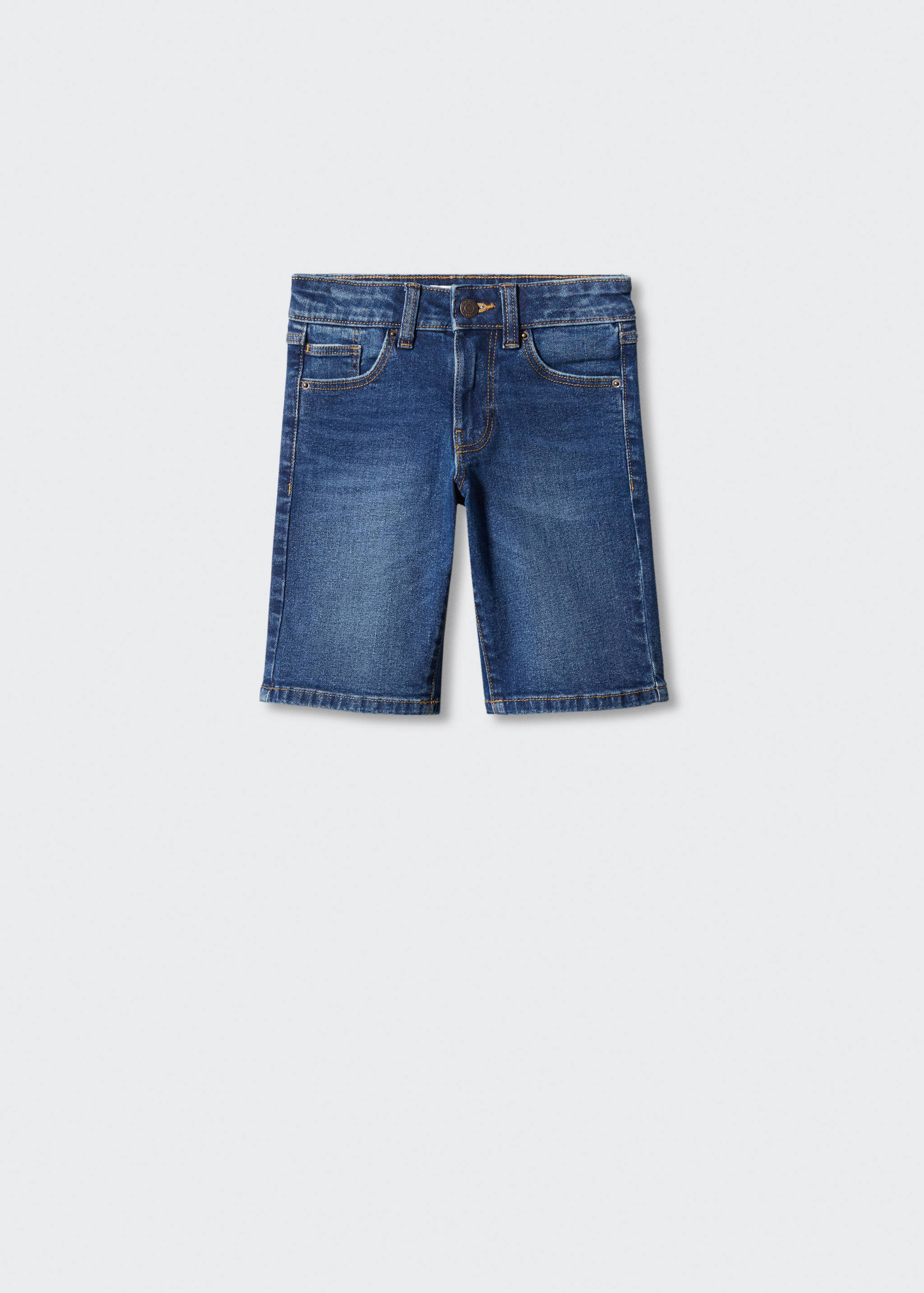 Cotton denim shorts - Article without model