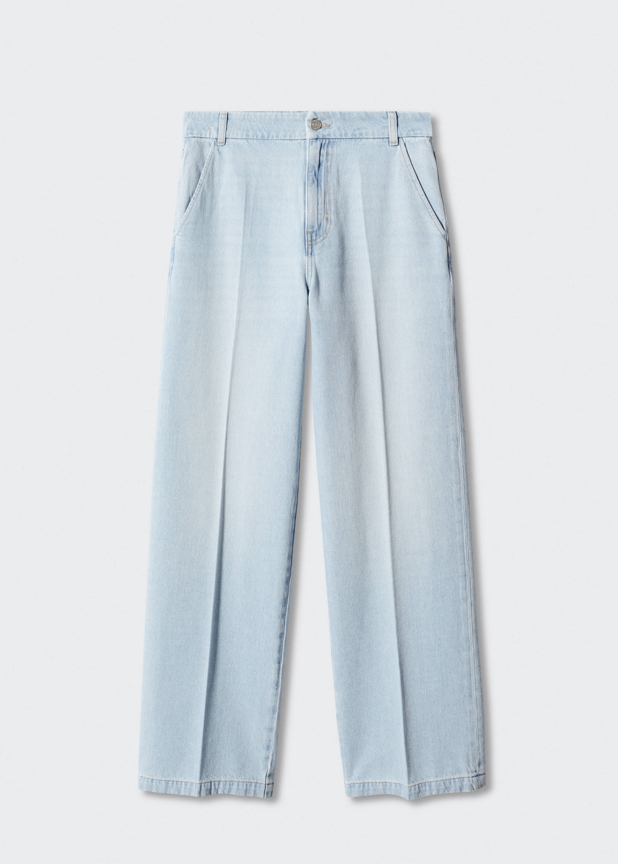 Rechte mid-rise jeans - Artikel zonder model