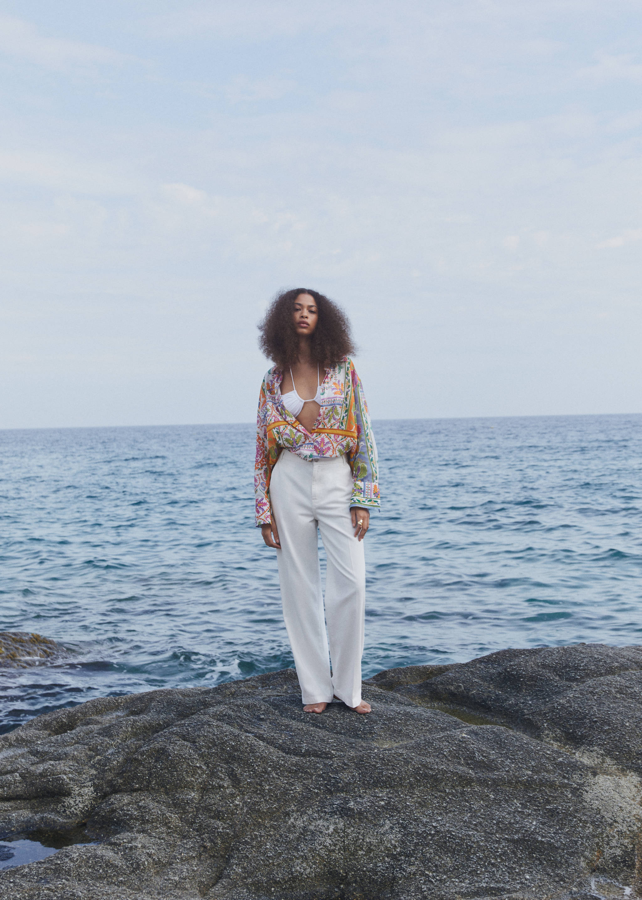 Rechte mid-rise jeans - Detail van het artikel 6