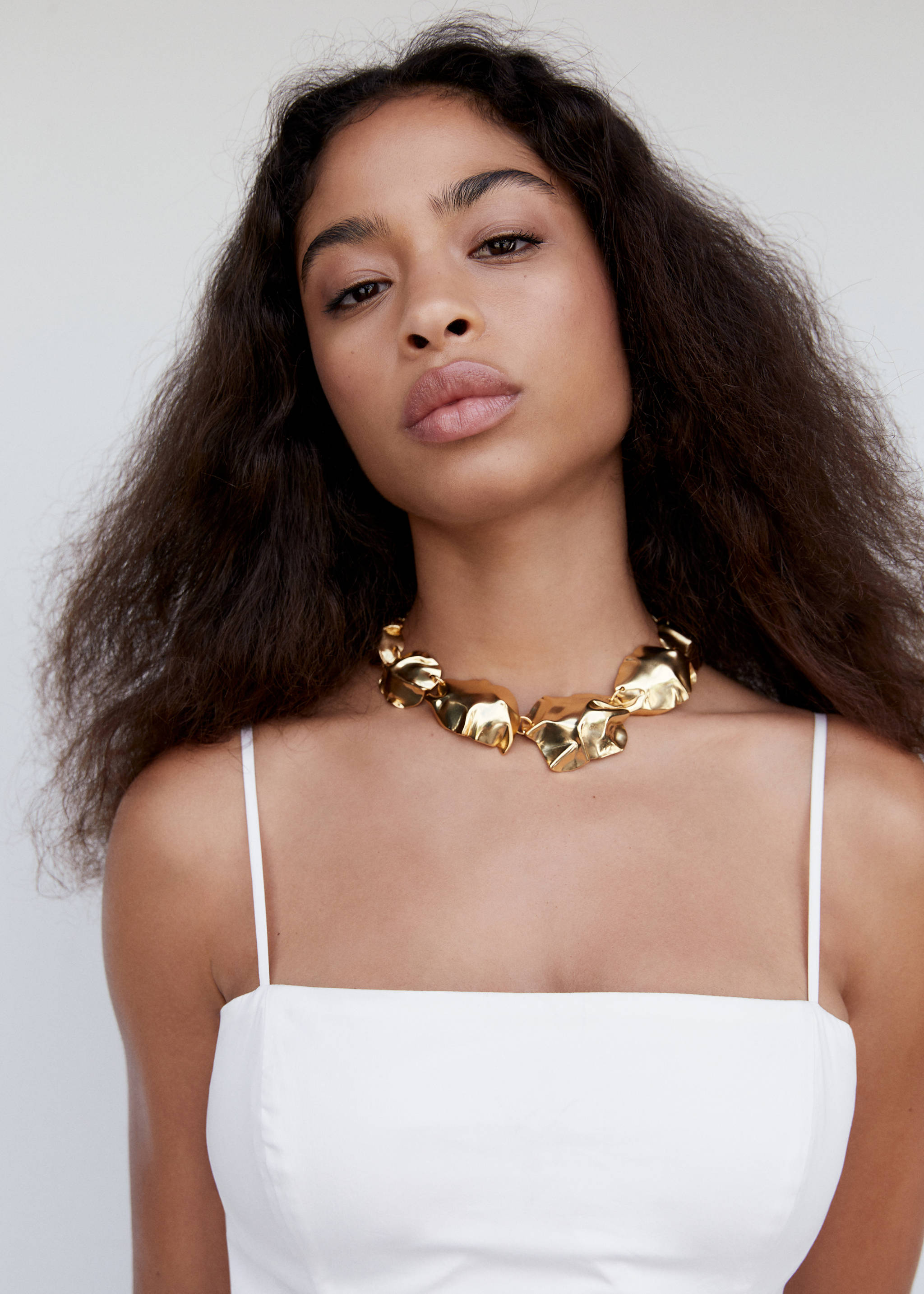 Midi-dress with back detail - Details of the article 1