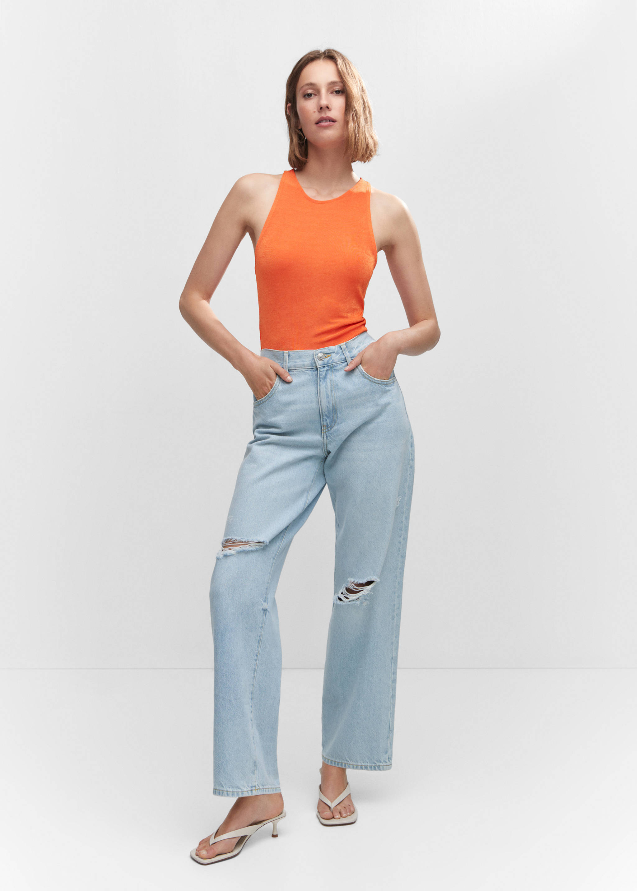 Strap top - General plane