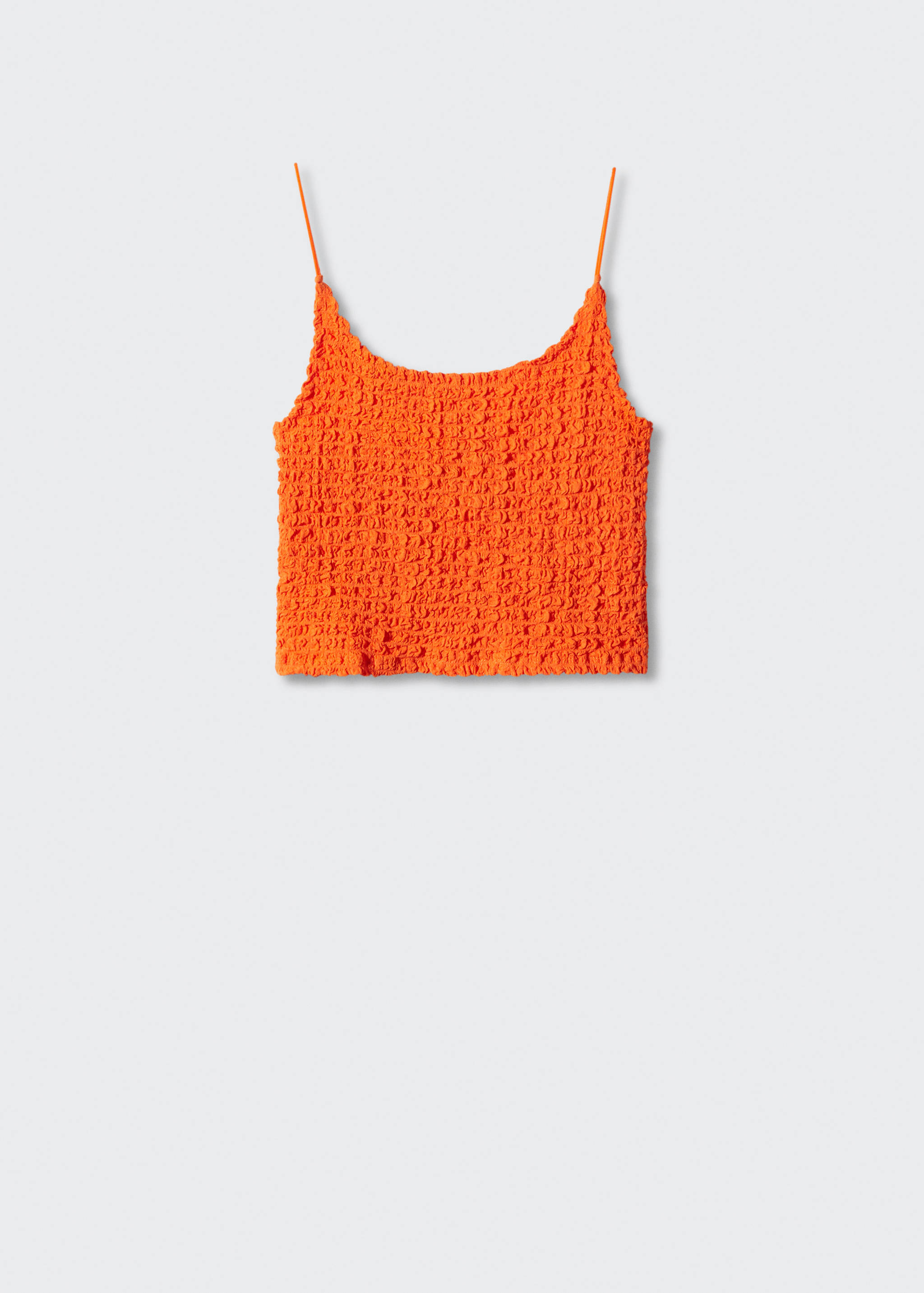 Crop top texturé - Article sans modèle