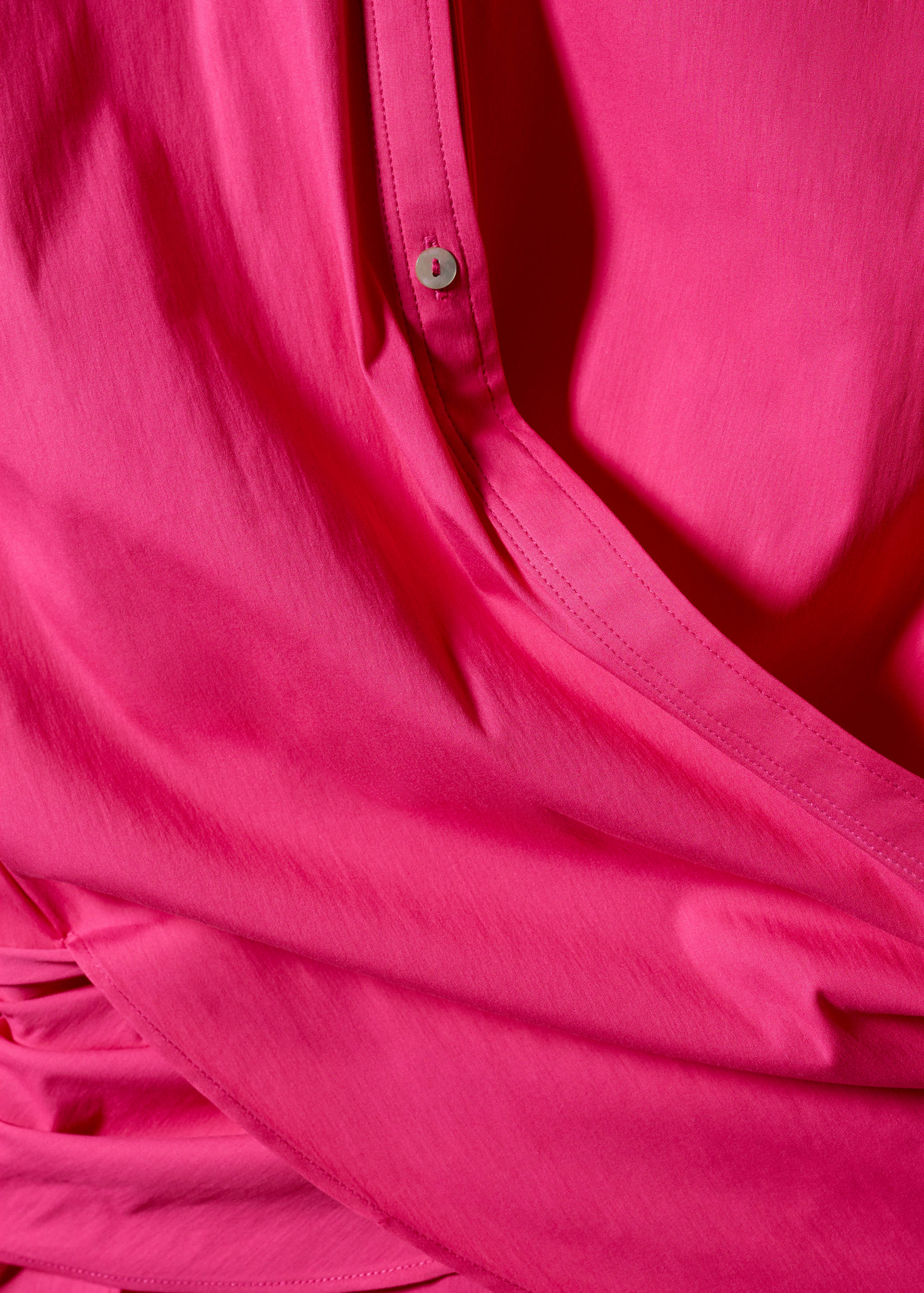 Wrap shirt with knot detail - Details of the article 8