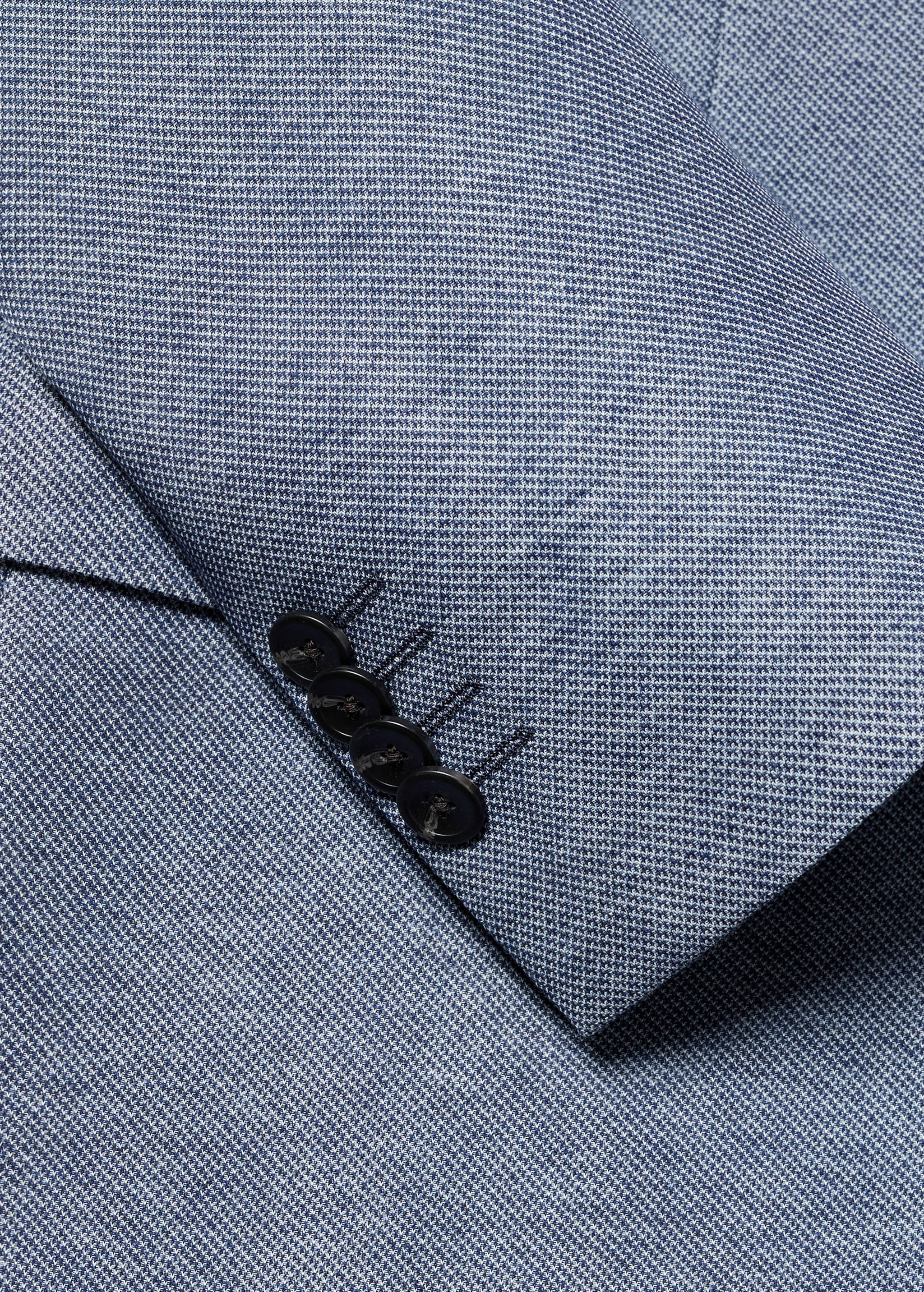 Sako slim fit s mikro strukturou - Detail zboží 8