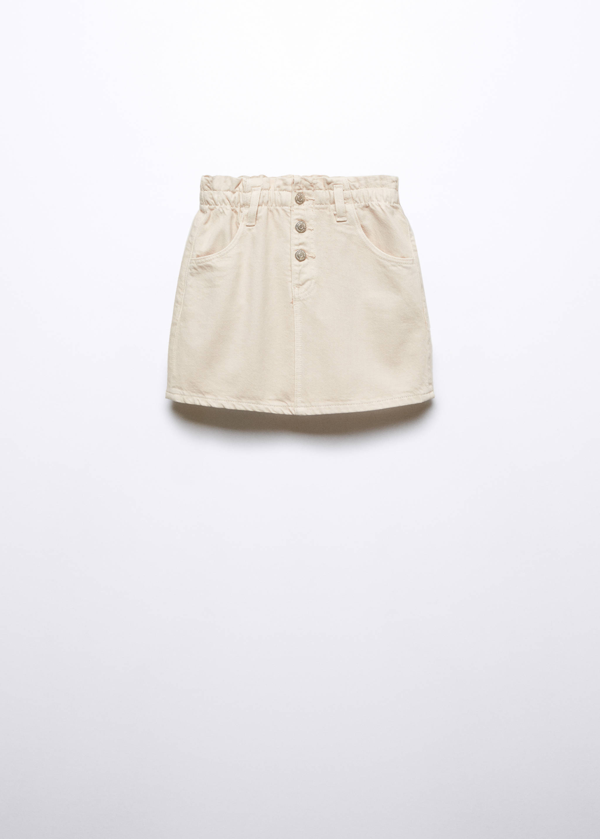 Paperbag denim skirt - Article without model