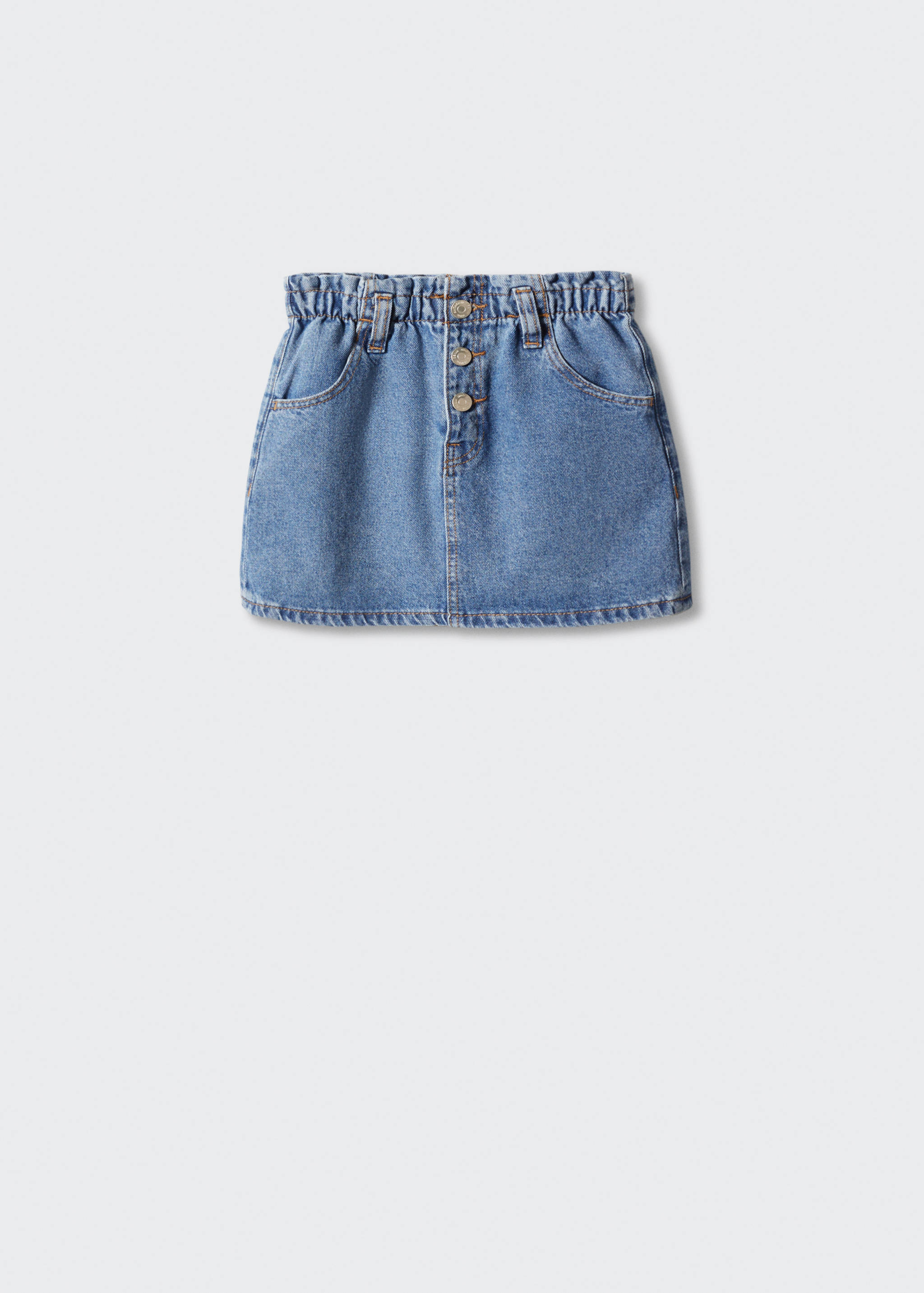 Paperbag denim skirt - Article without model