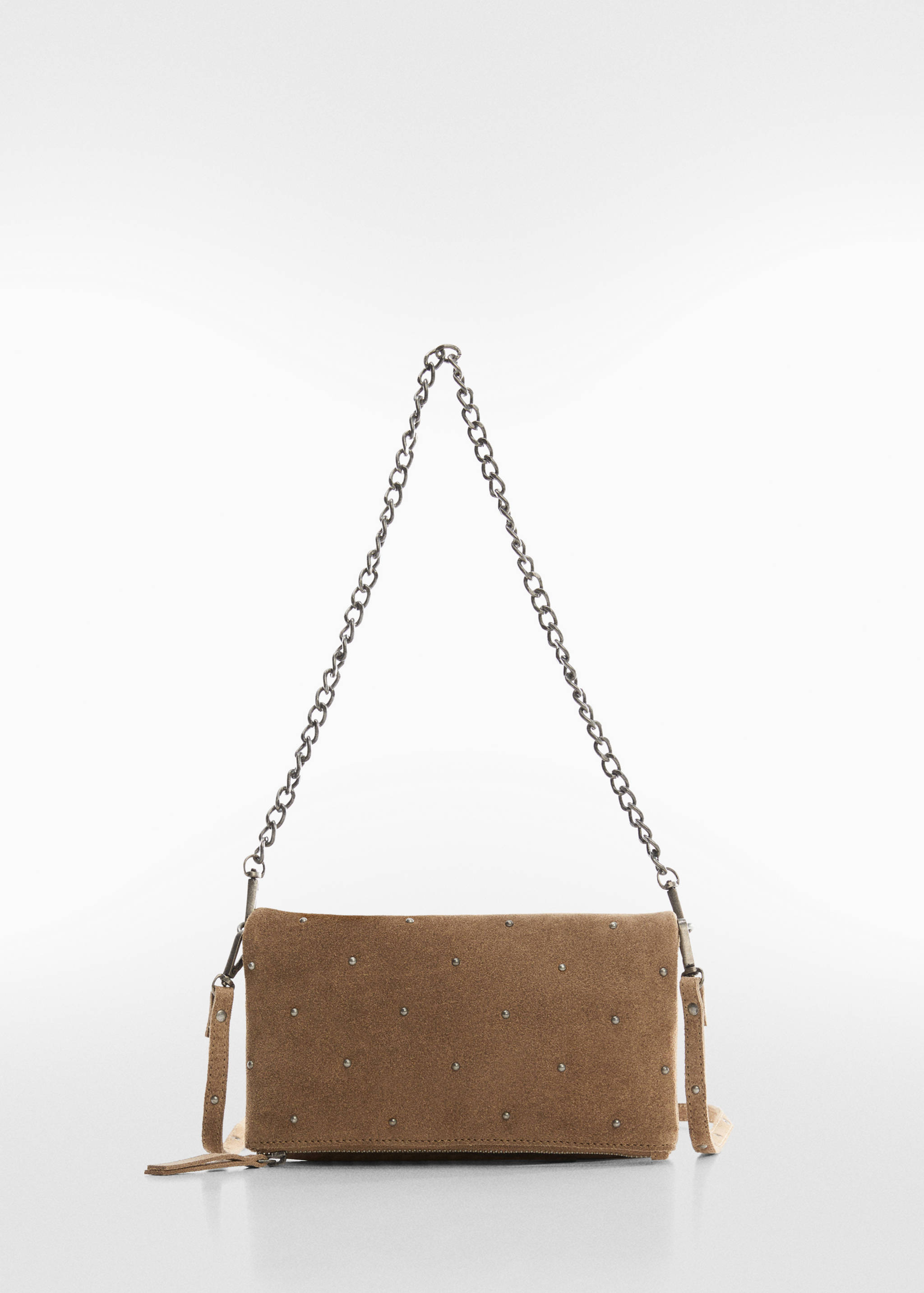 Cross-body suede bag - Article without model