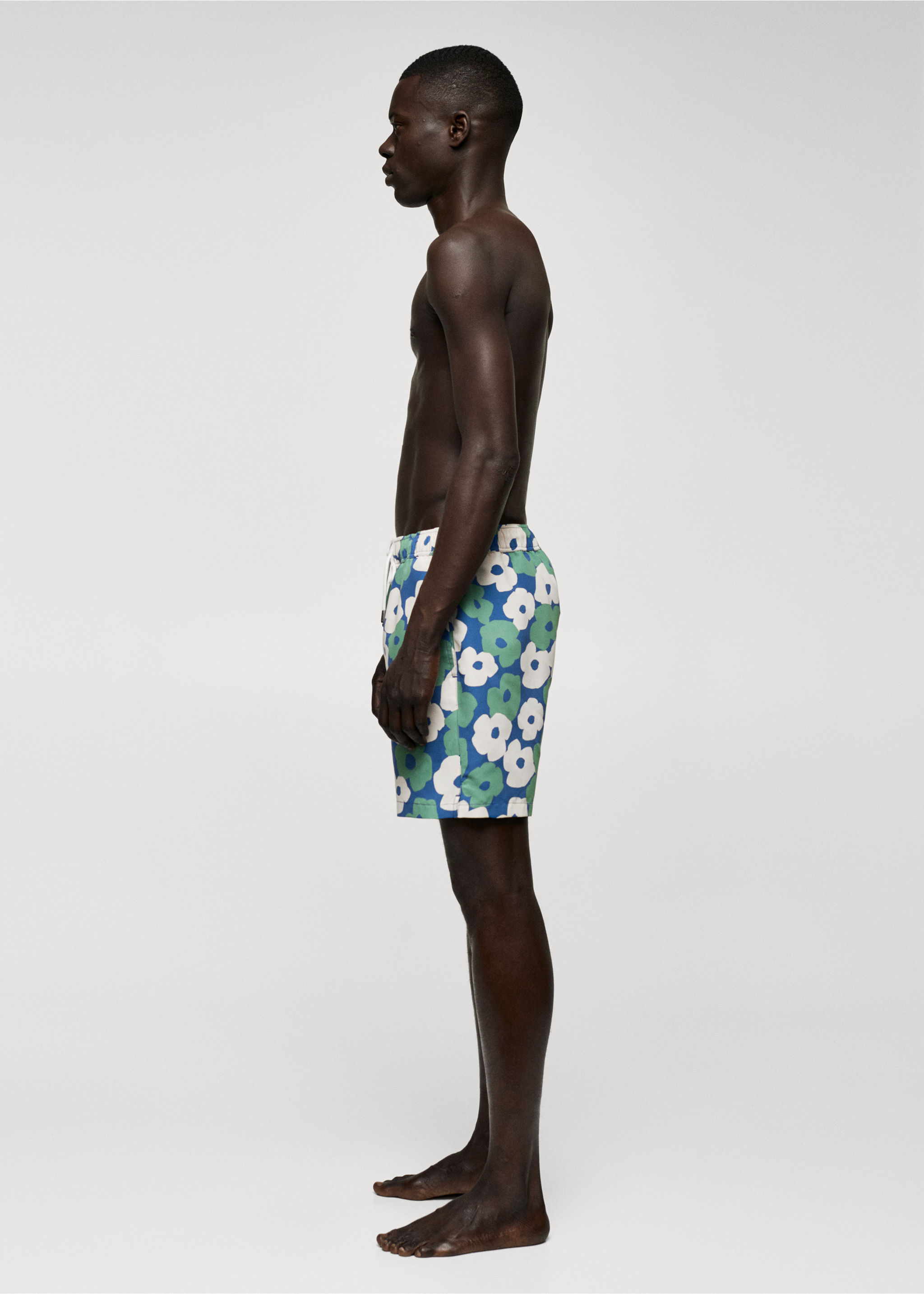 Floral print swimsuit - Details of the article 2