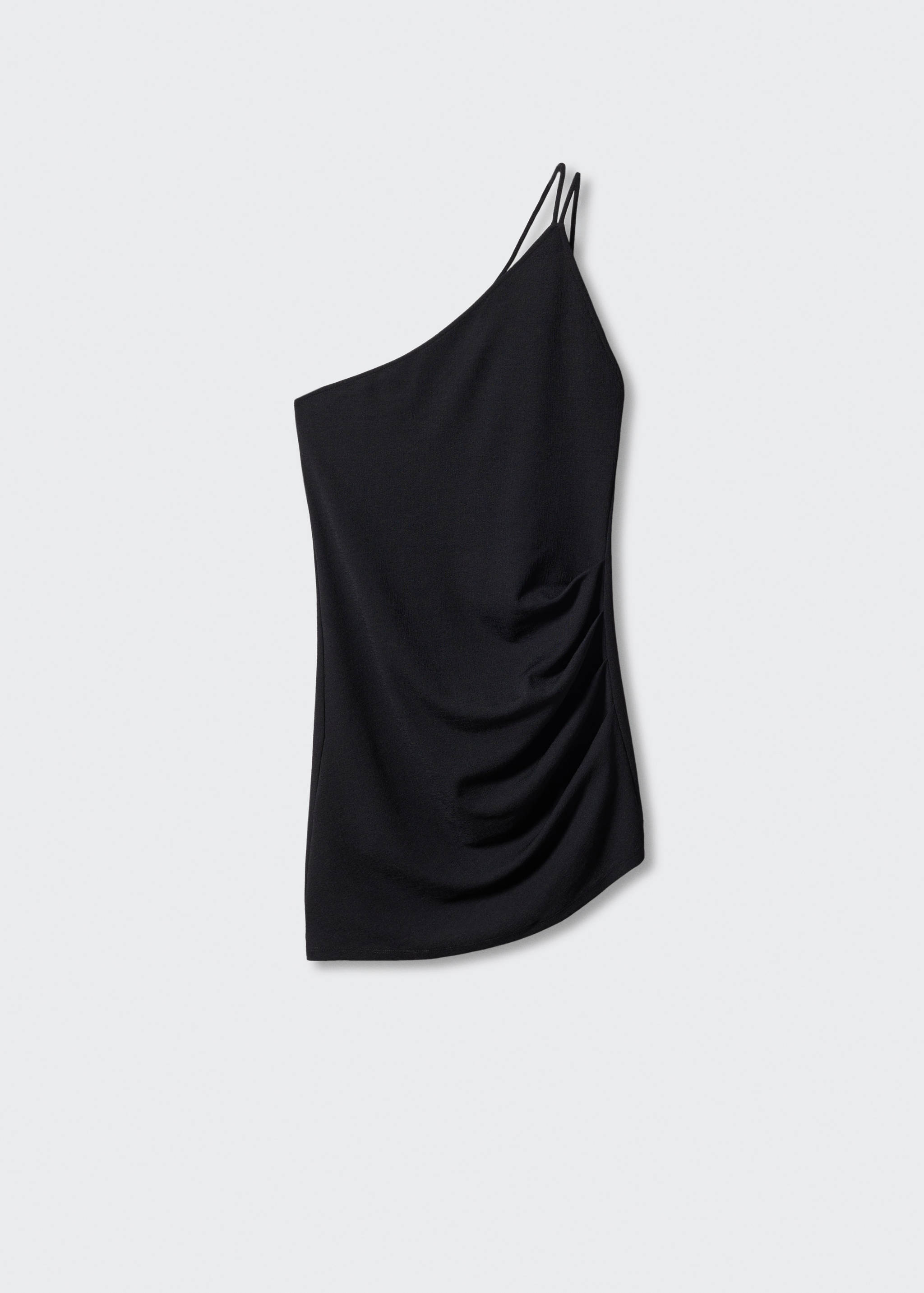 Short asymmetrical dress - Article without model