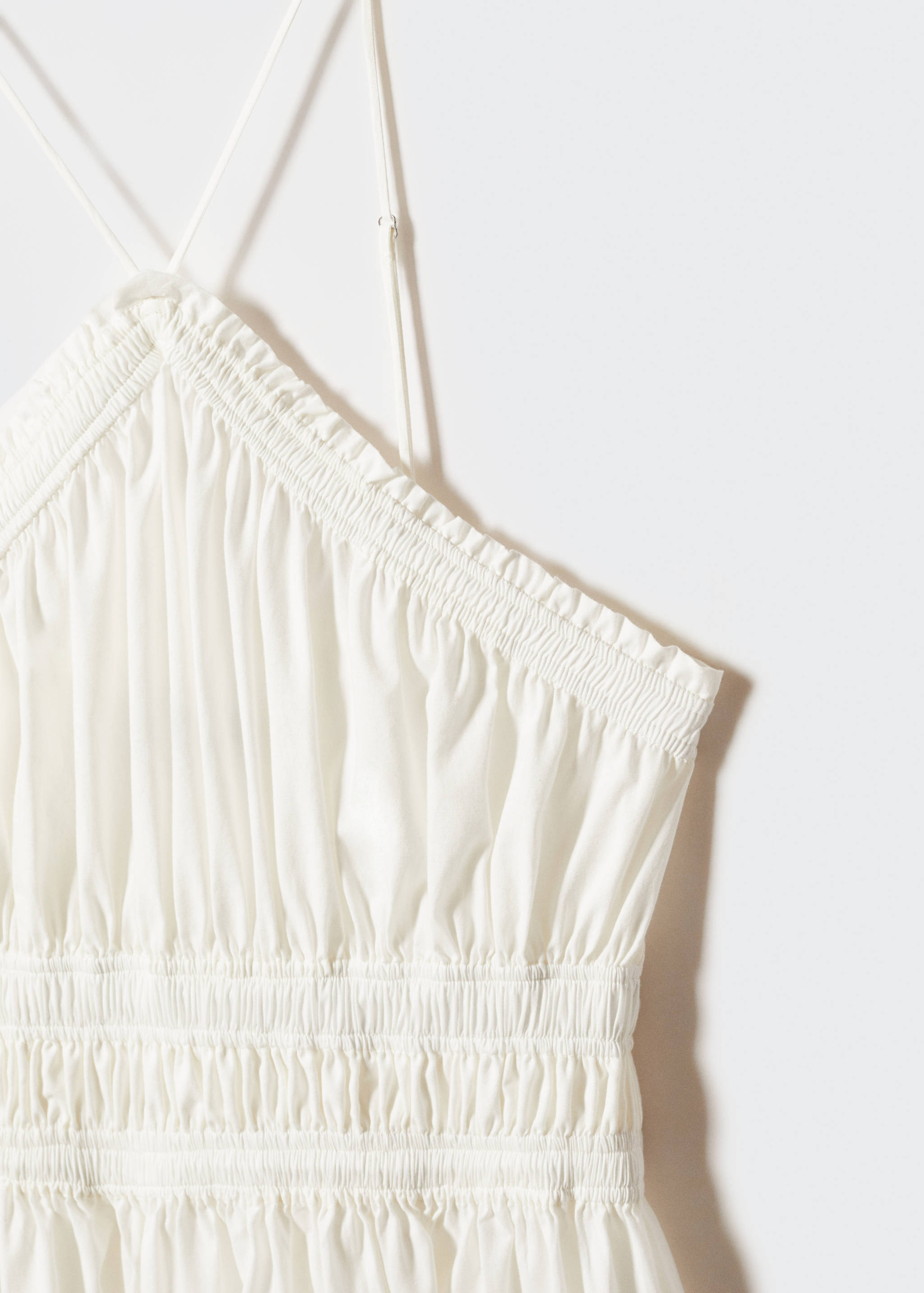 Vestido halter detalles fruncidos - Detalle del artículo 8