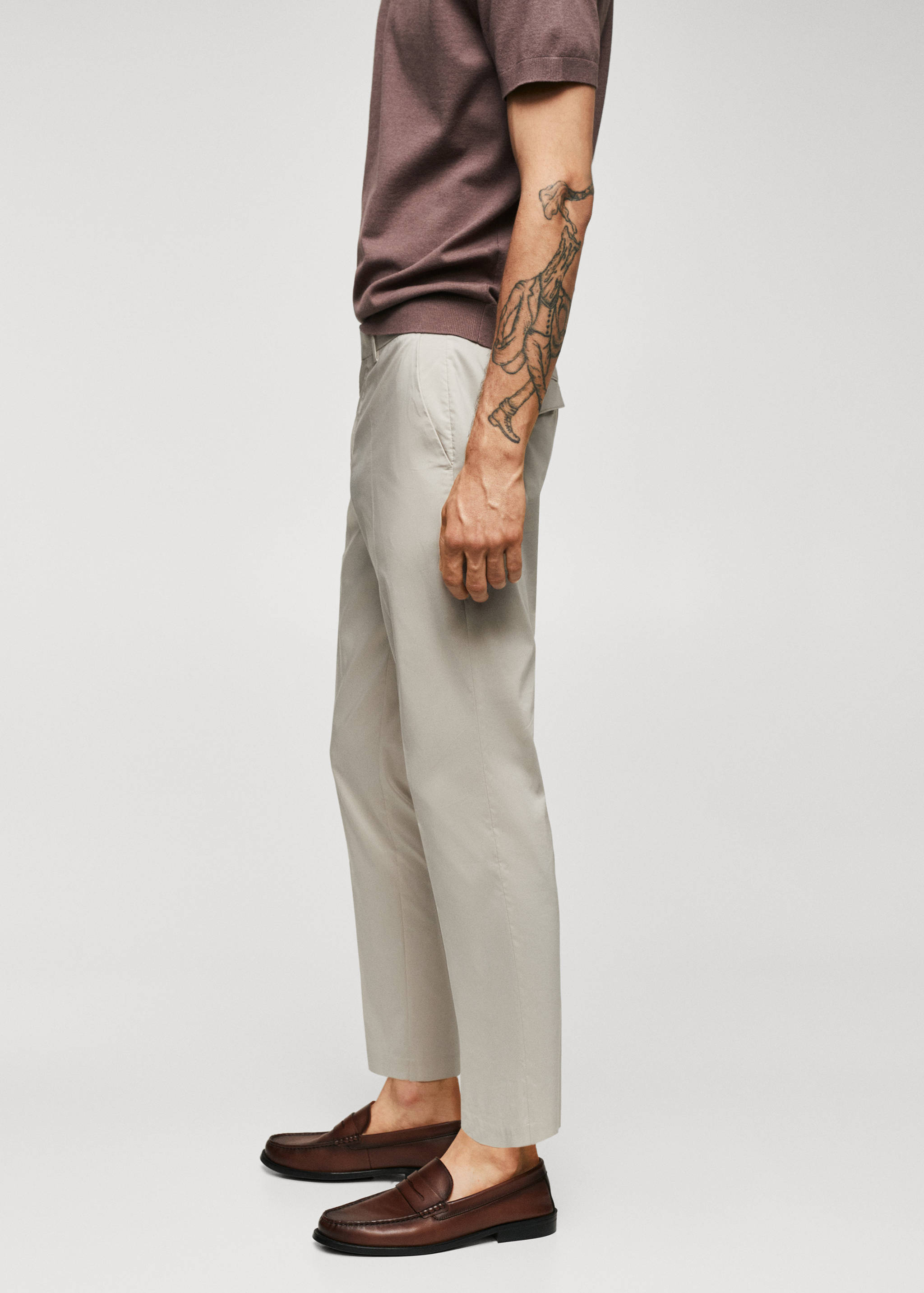 Lightweight cotton pants - Details of the article 2