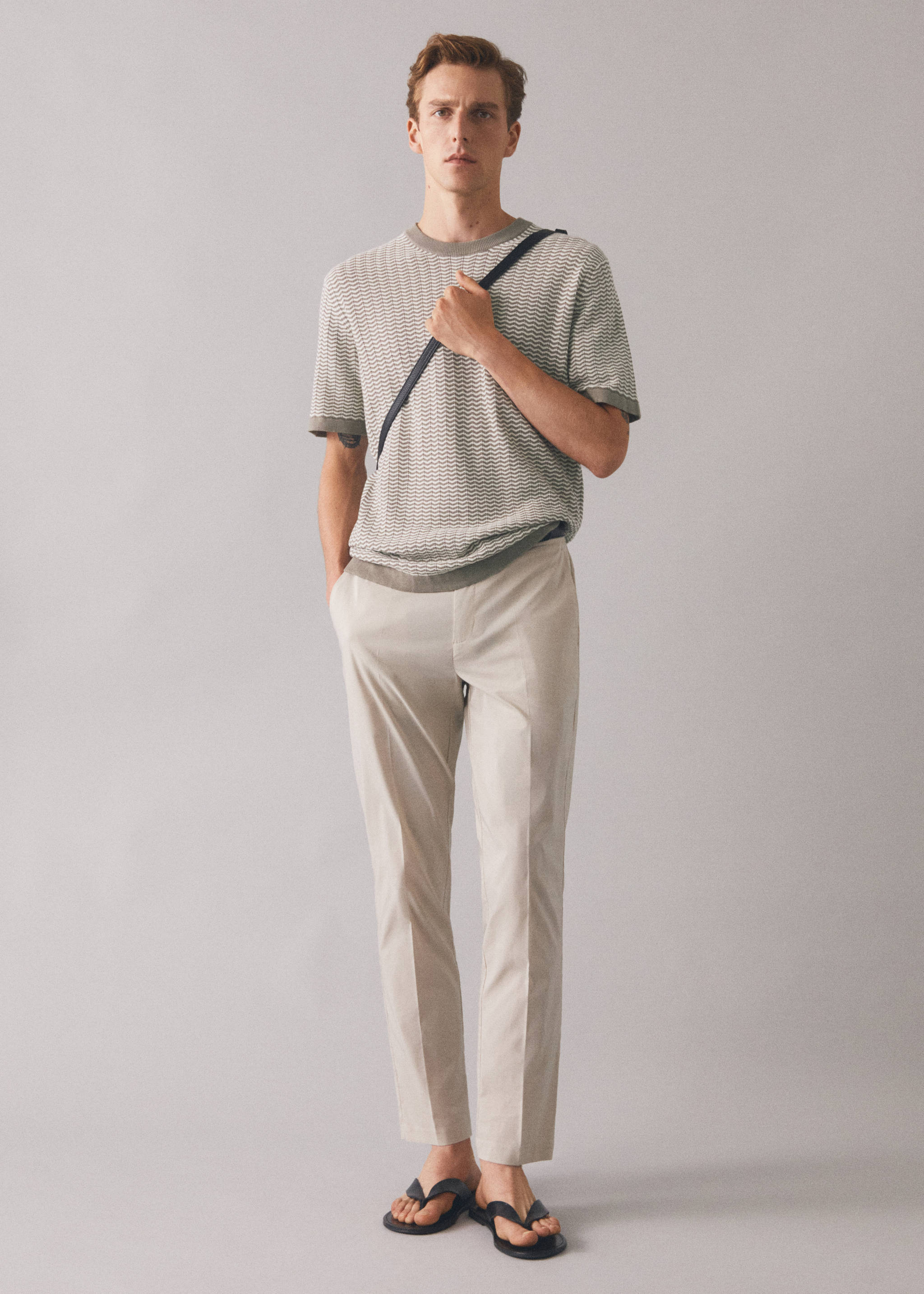 Lightweight cotton pants - Details of the article 5