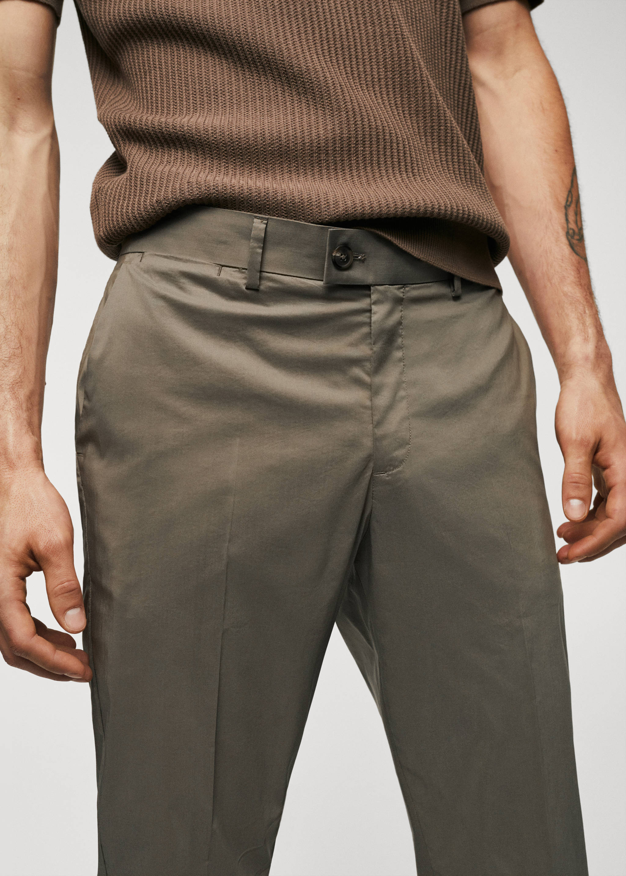 Lightweight cotton pants - Details of the article 1