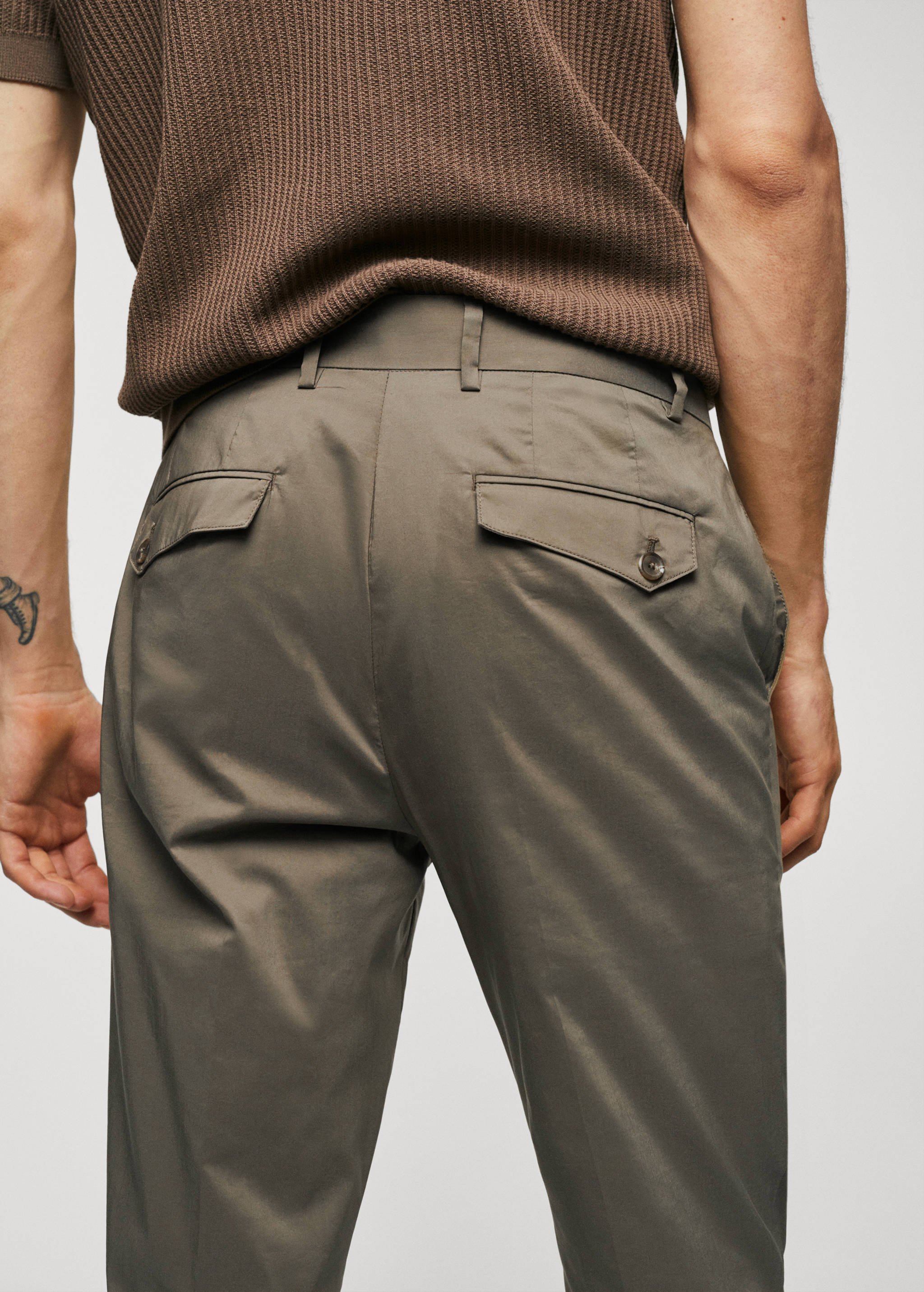 Lightweight cotton pants - Details of the article 6
