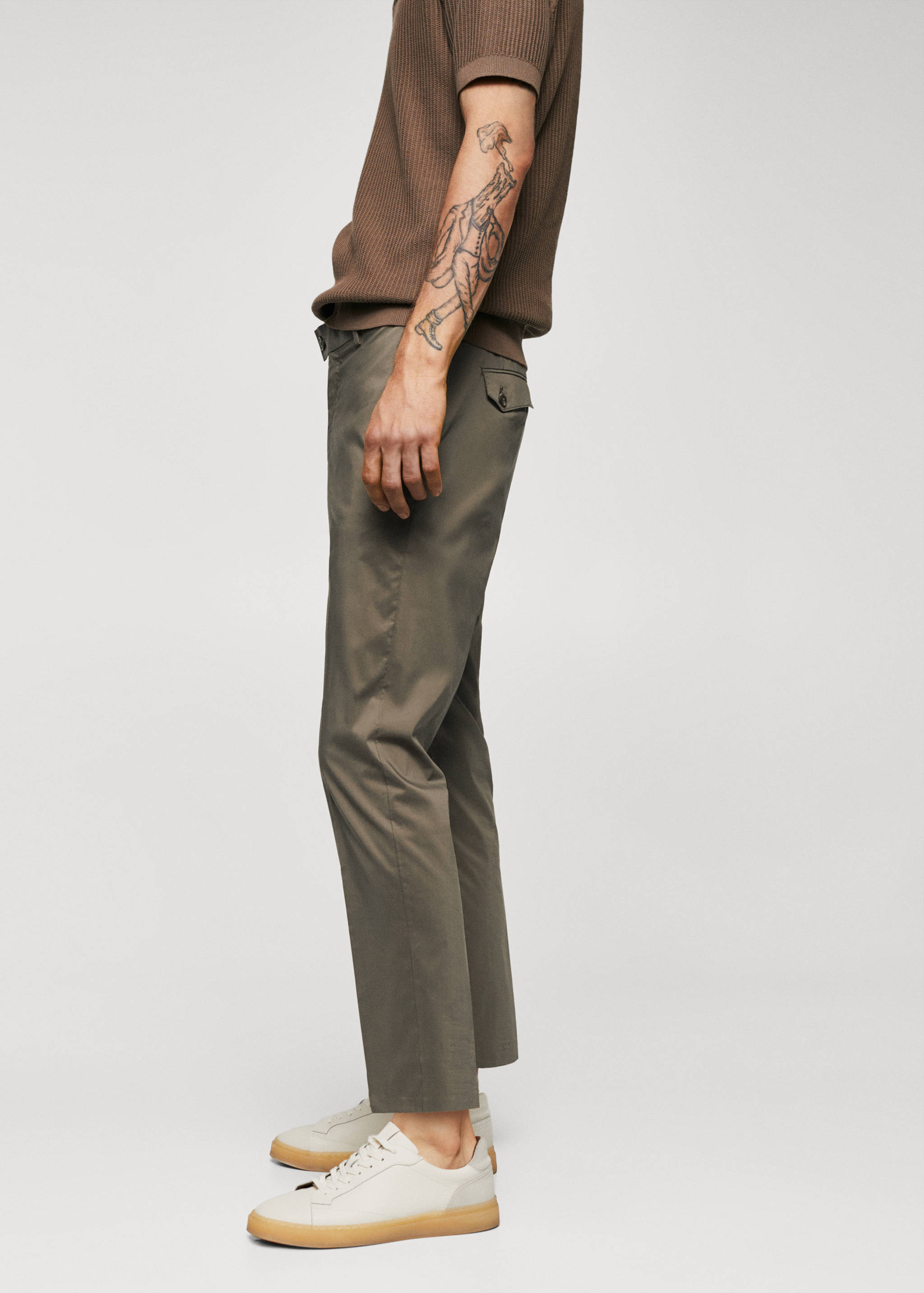Lightweight cotton pants - Details of the article 2
