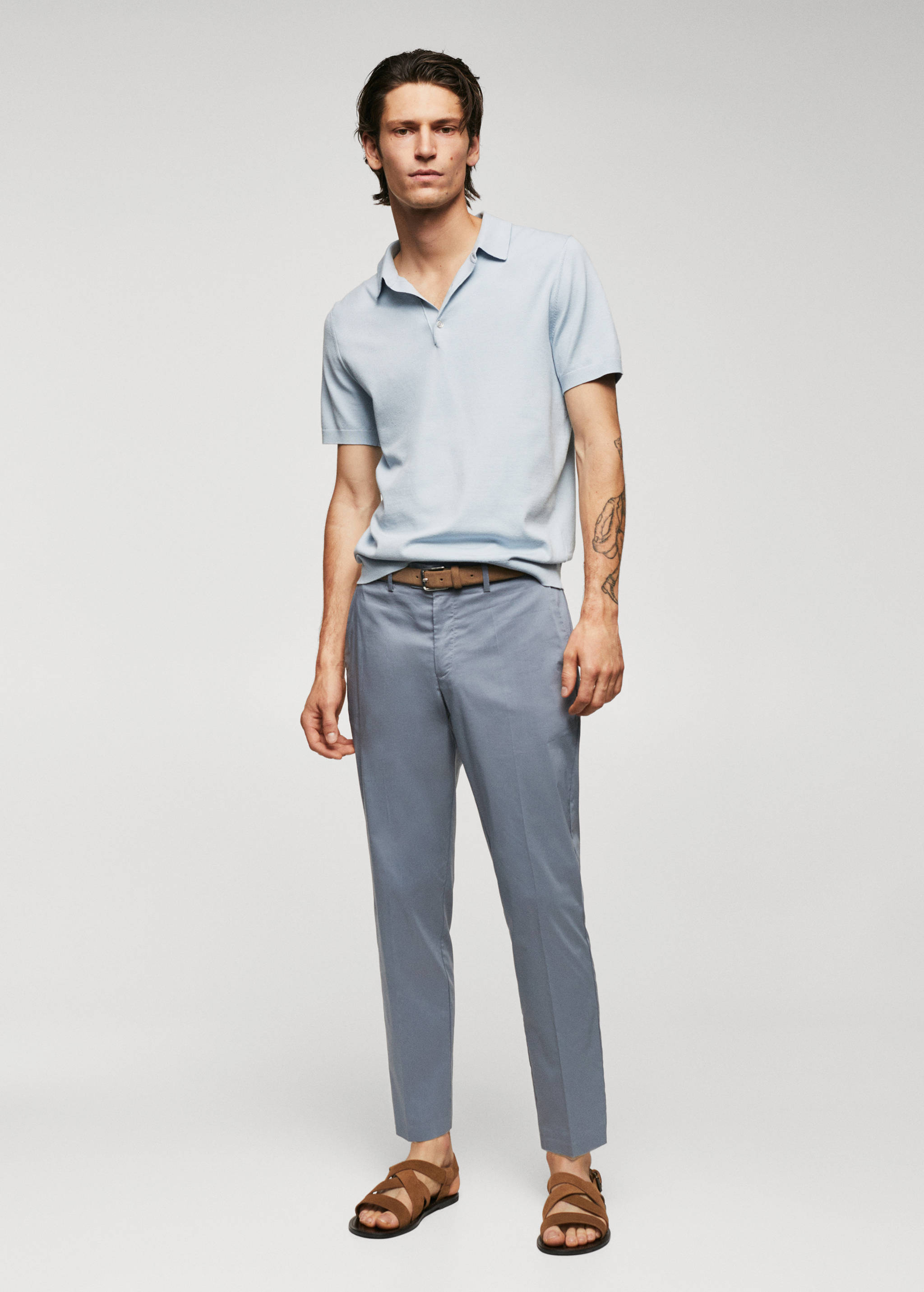 Lightweight cotton pants - General plane