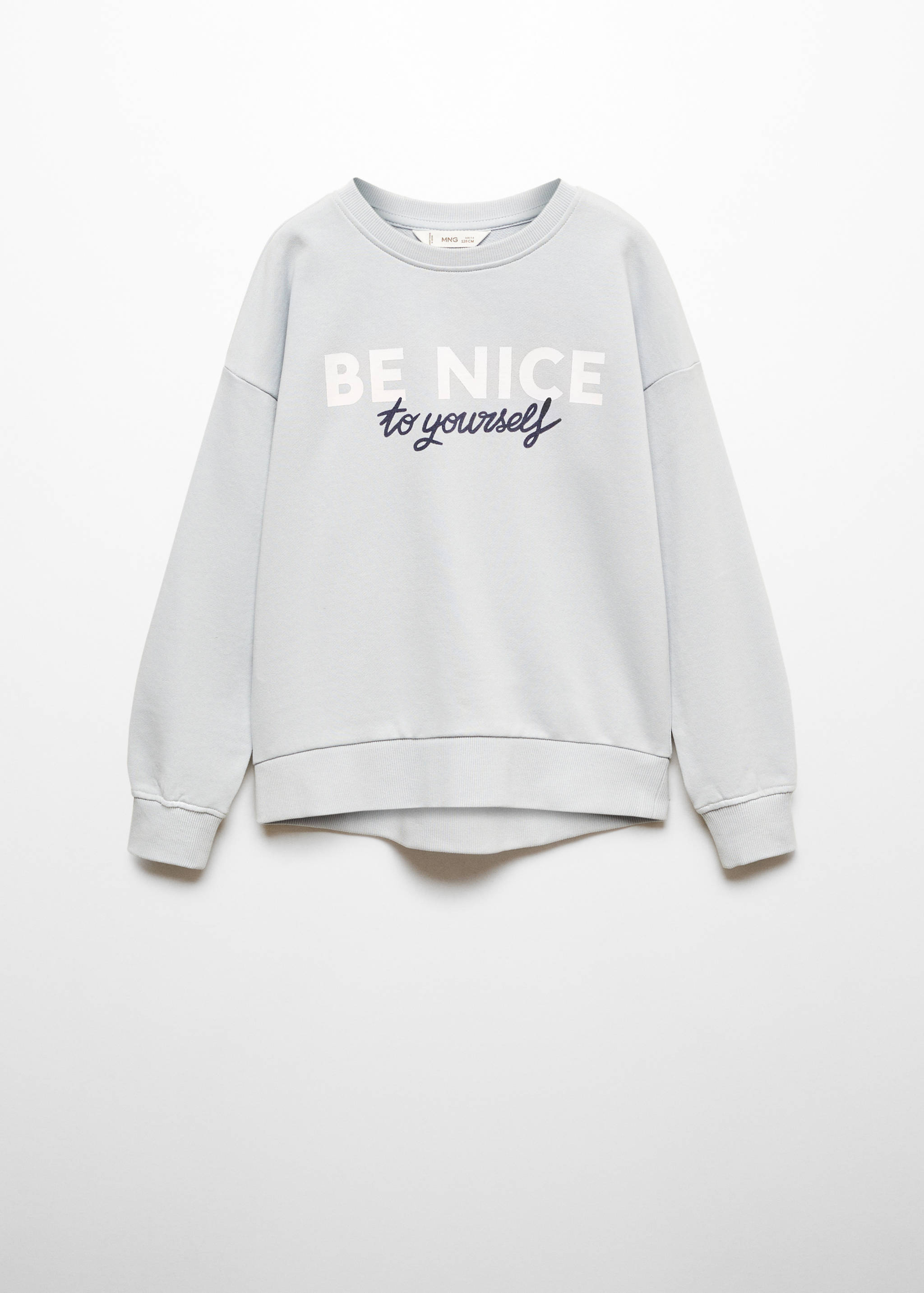 Printed cotton sweatshirt - Article without model